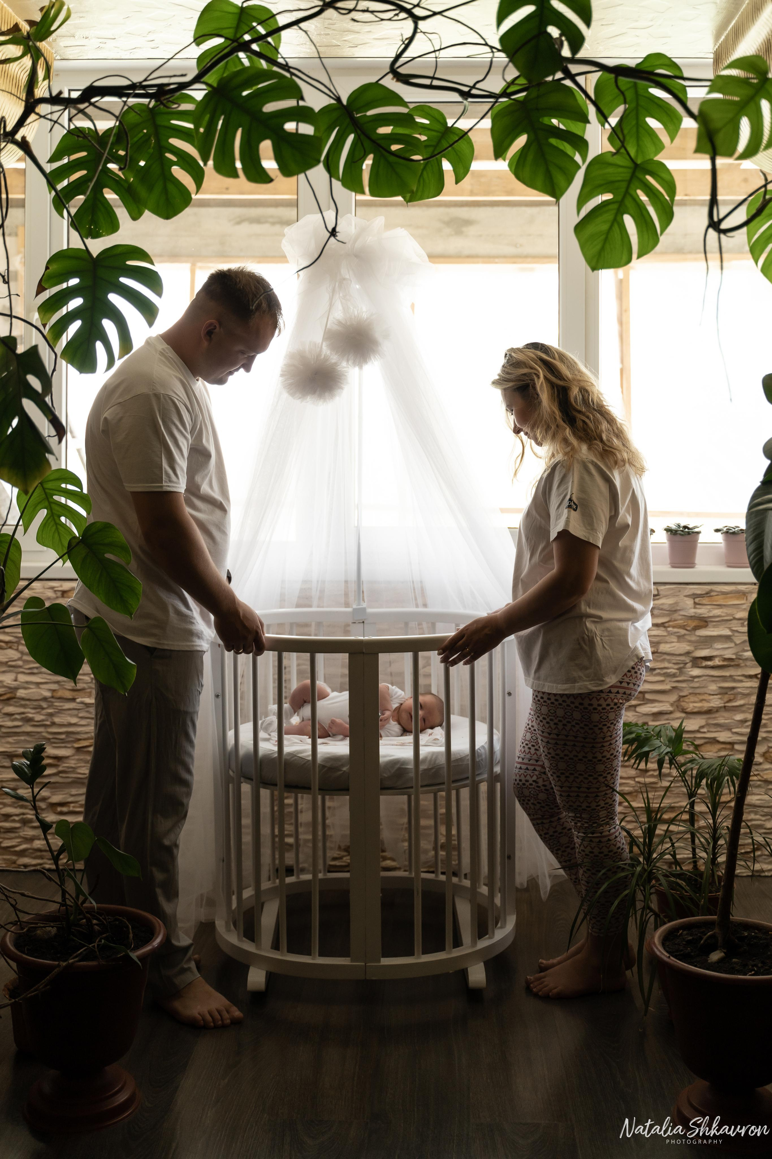 Домашня фотосесія новонародженого. Family photographer in Kiev Natalia Shkavron