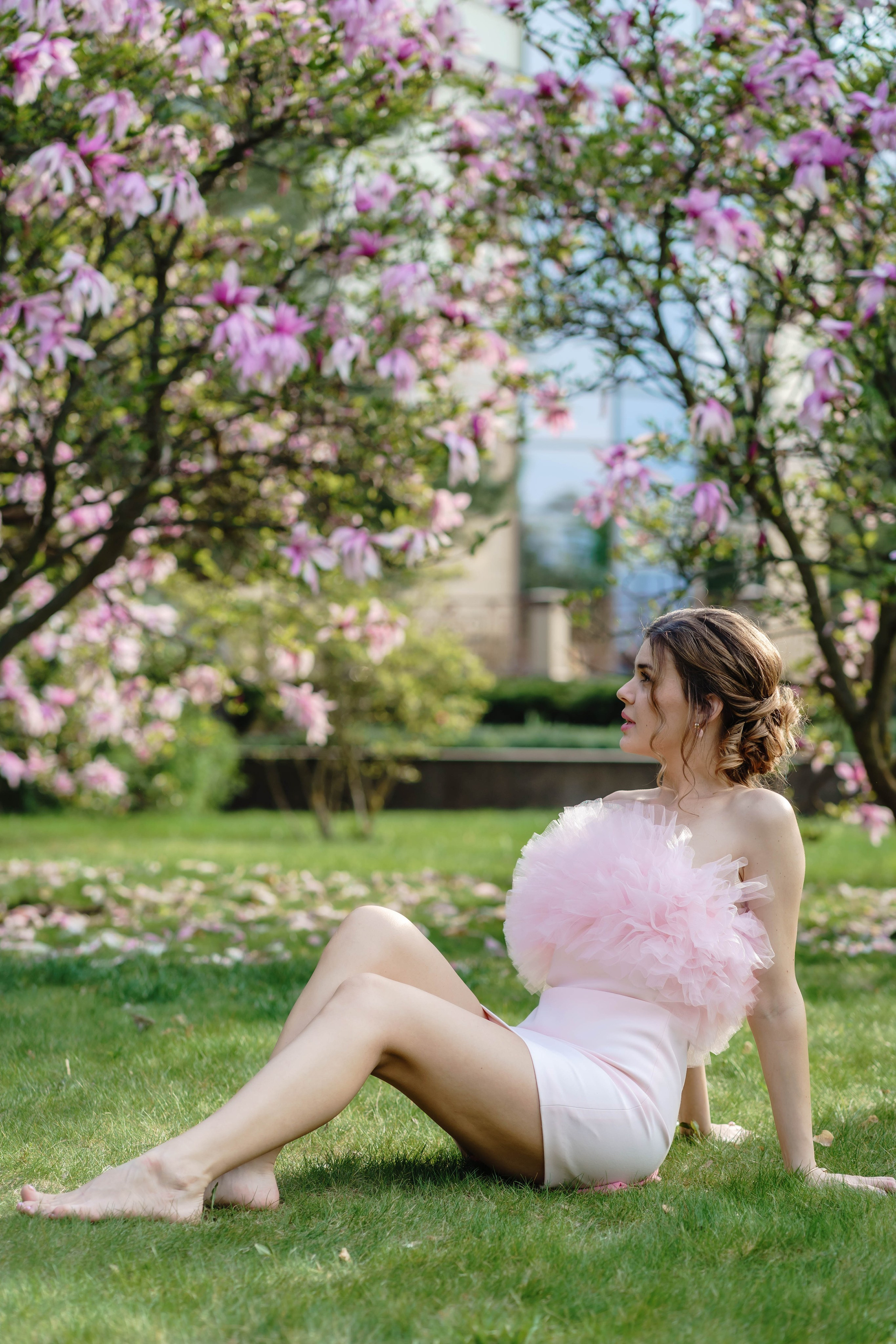 Фотосесія в магноліях. Сімейний фотограф Київ Наталія Шкаврон