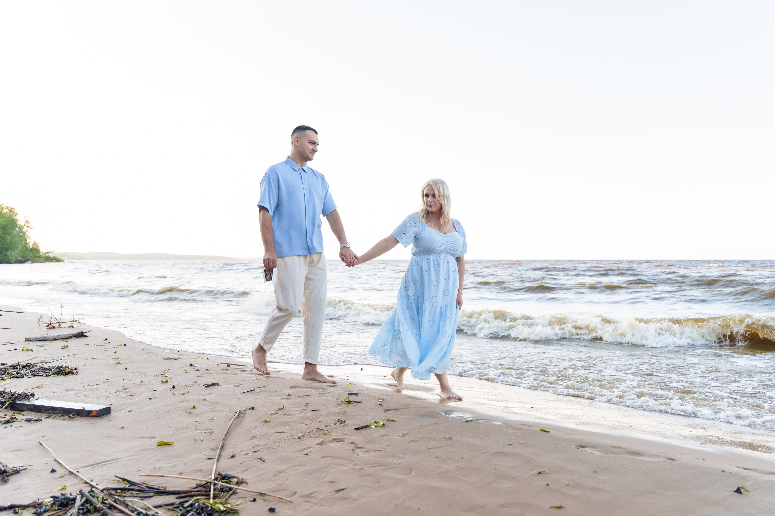Гендер паті на Київському морі. Family photographer in Kiev Natalia Shkavron