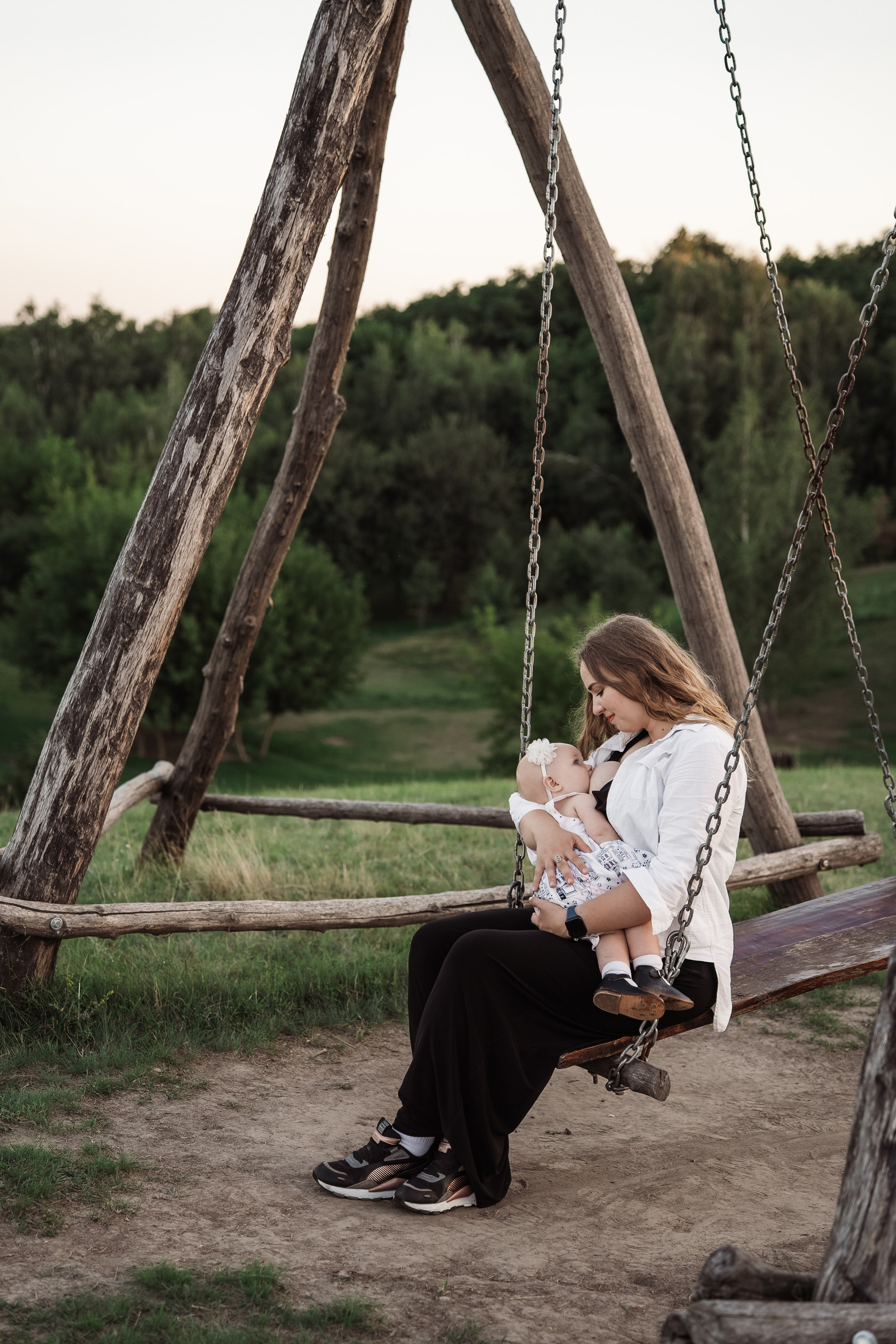 Святкування 1-го дня народження на овечій фермі. Family photographer in Kiev Natalia Shkavron