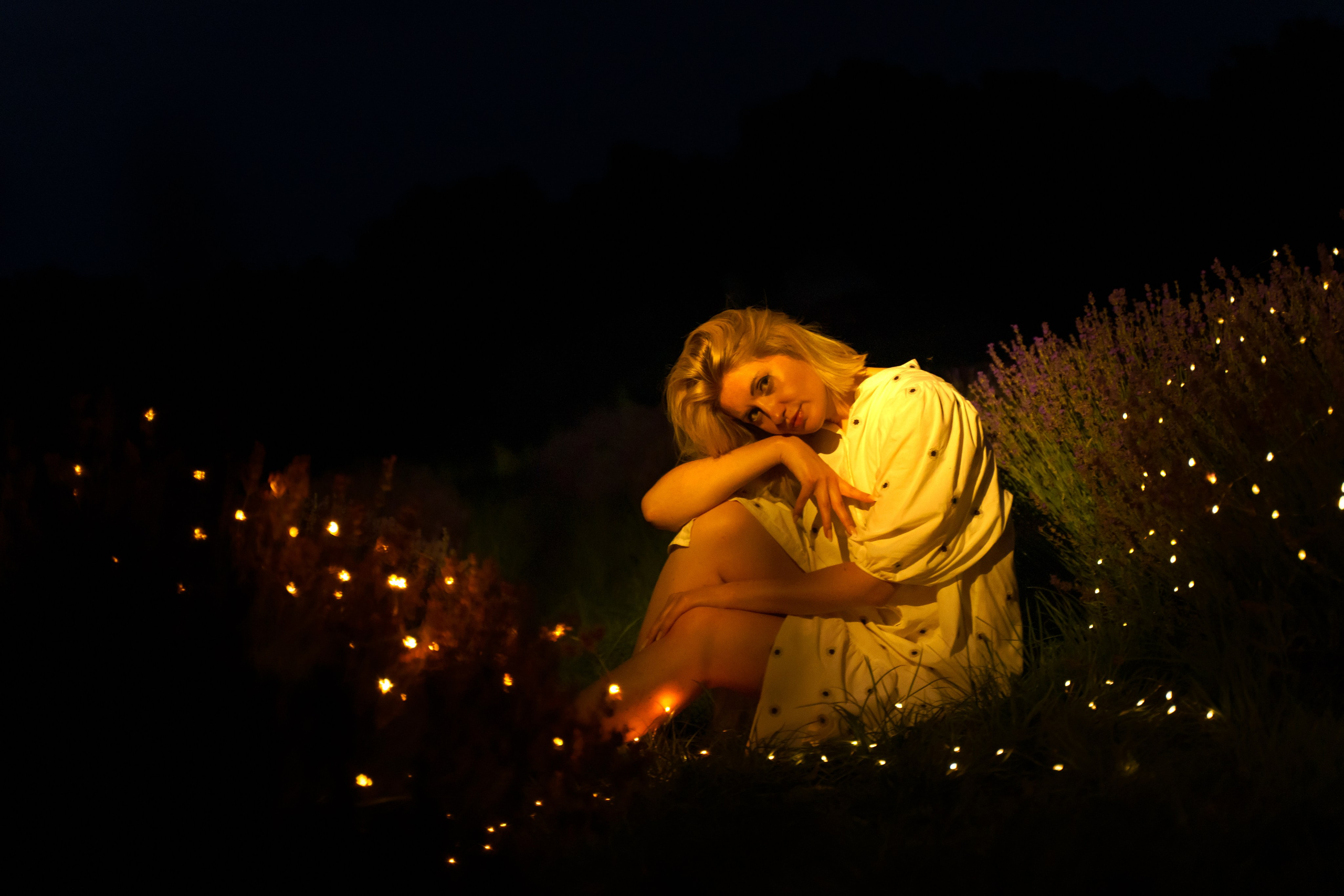 лаванда, фотосесія, київ ,фотограф Городок, фотосесія в жовтій сукні в лаванді