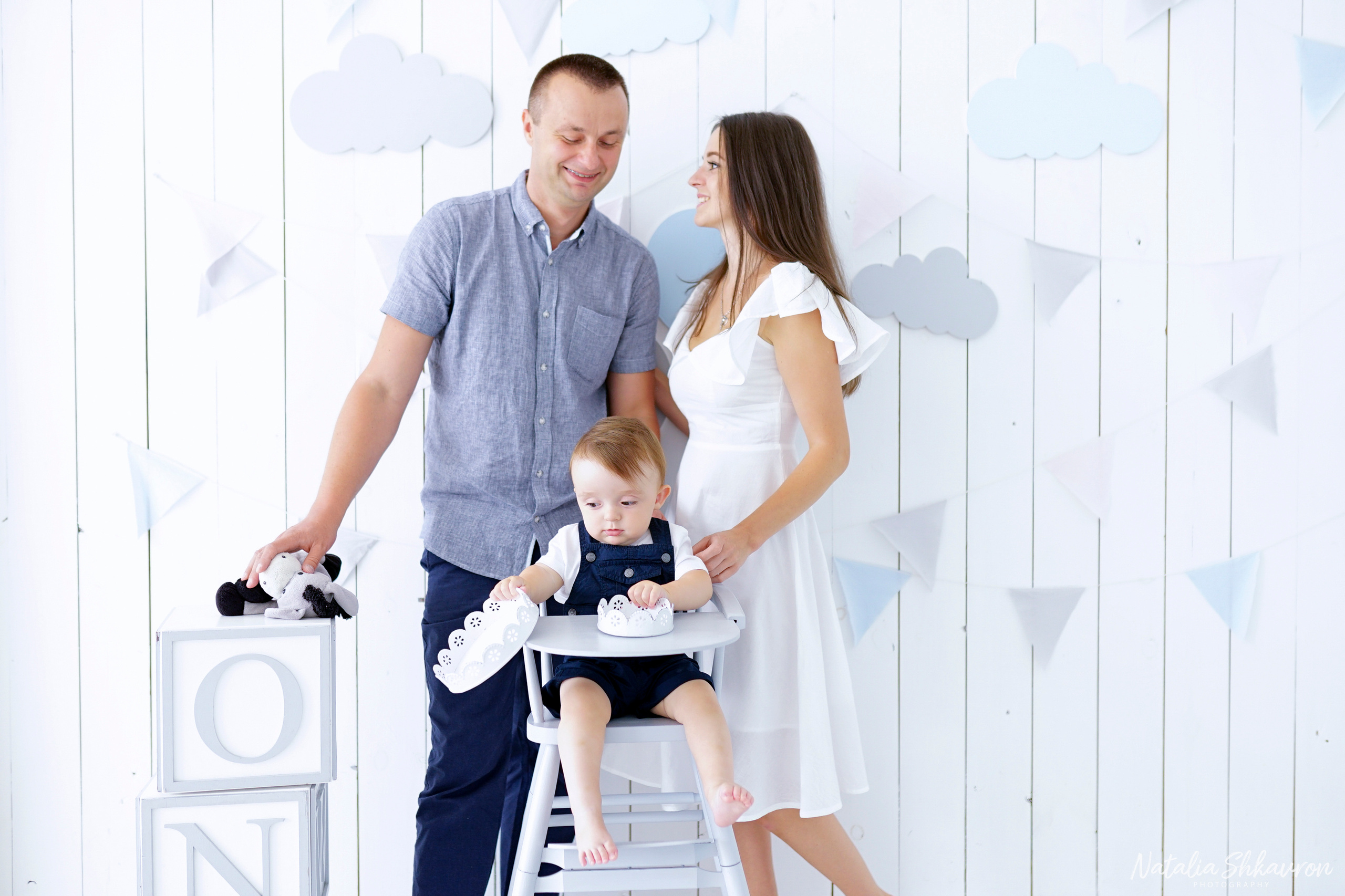 Фотосесія на один 1 рочок Максима. Сімейний фотограф Київ Наталія Шкаврон