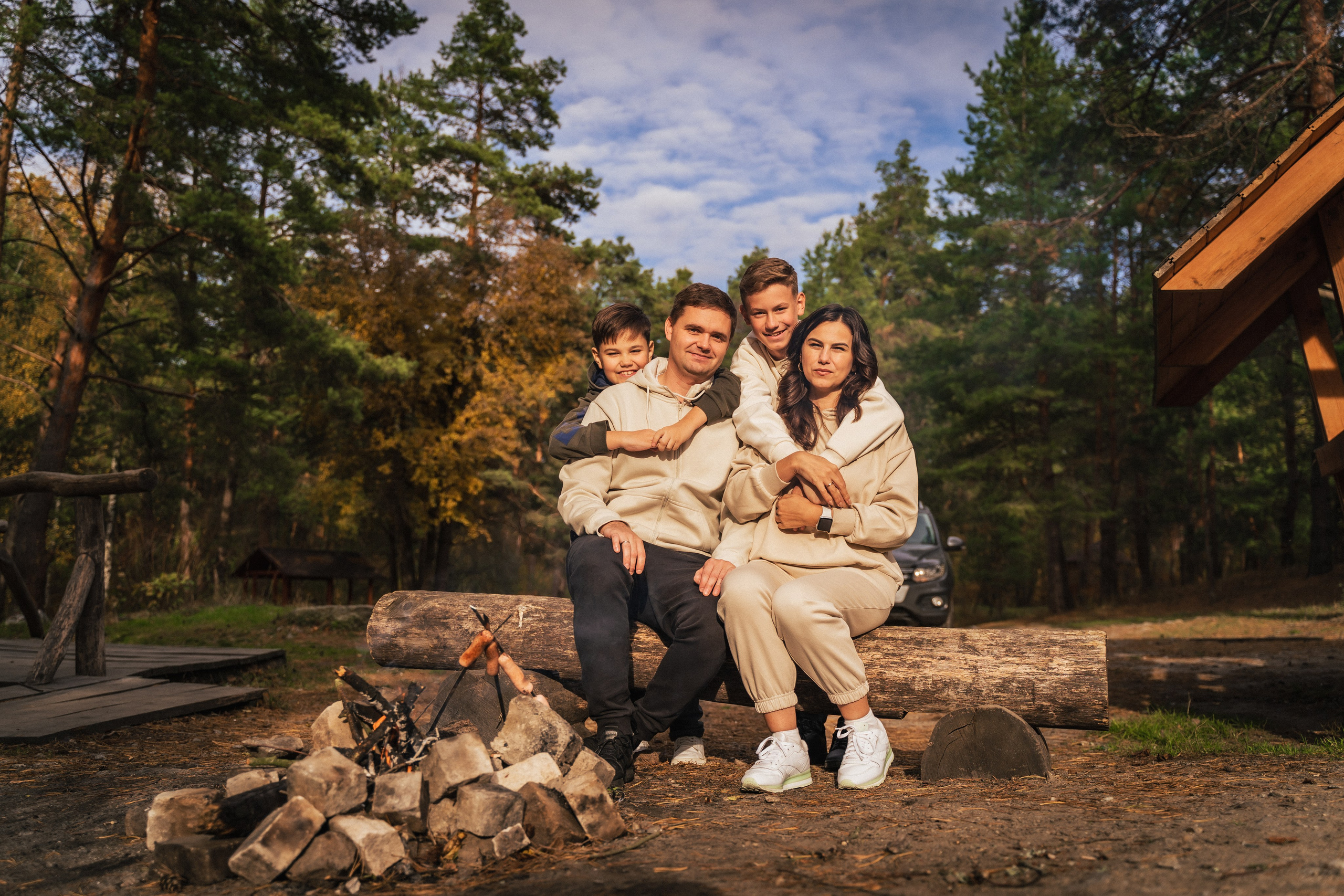 Сімейна фотосесія на природі біля Коростишівського карєру. Сімейний фотограф Київ Наталія Шкаврон