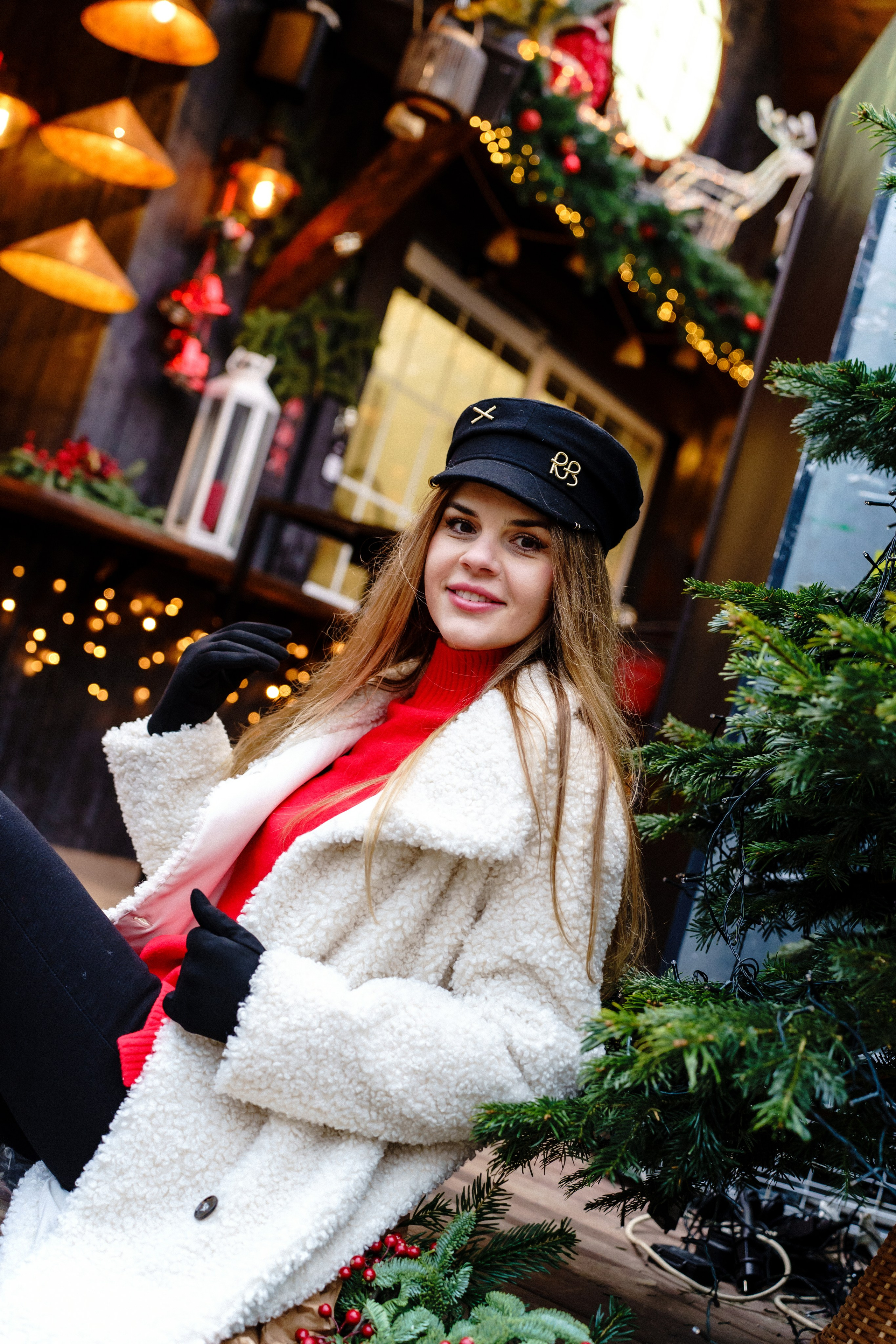 Новорічна індивідуальна фотосесія на ВДНГ. Сімейний фотограф Київ Наталія Шкаврон