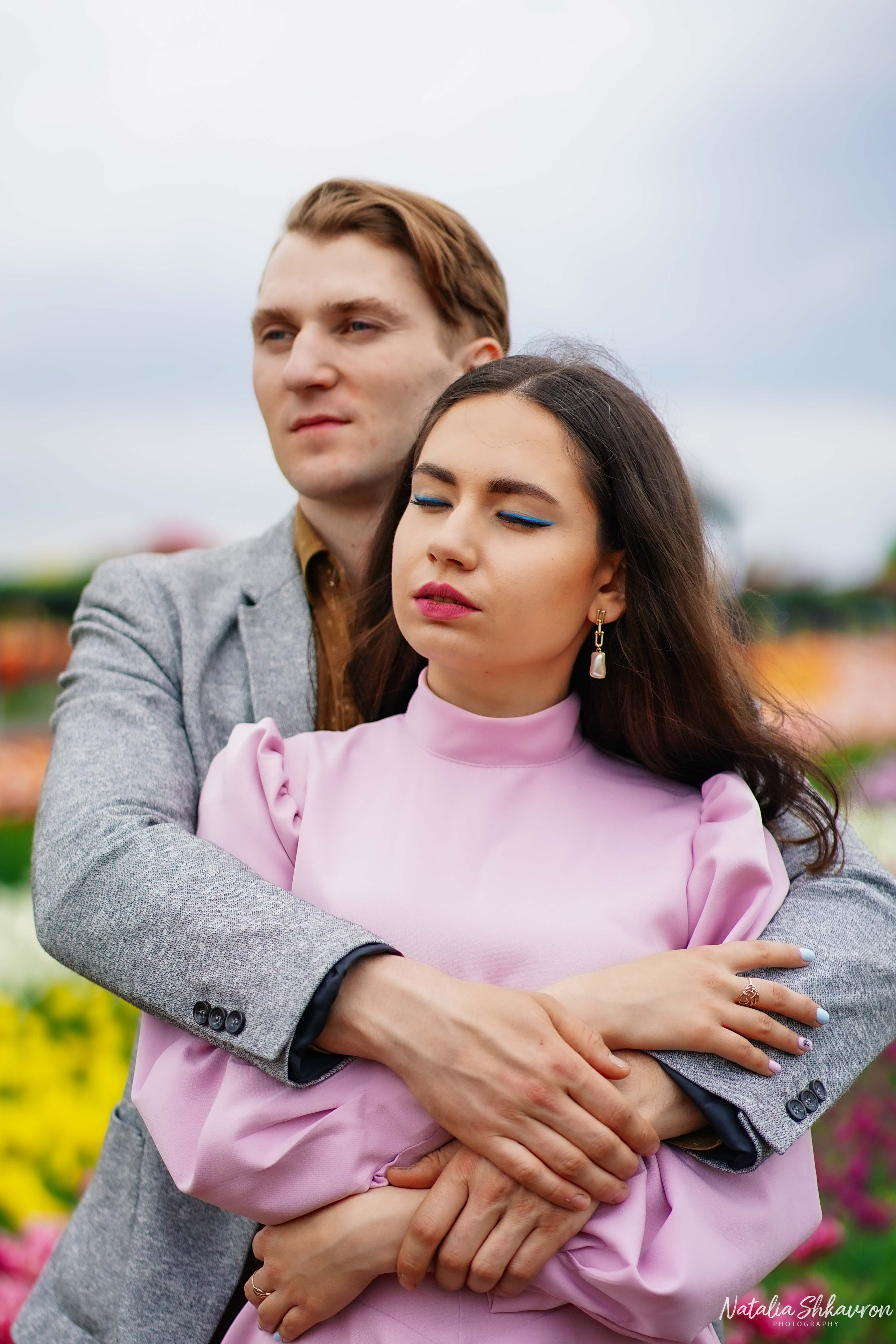 фотосесія в добропарку, фотосесія в тюльпанах, лав стори, фотограф київ, фотограф добропарк, 