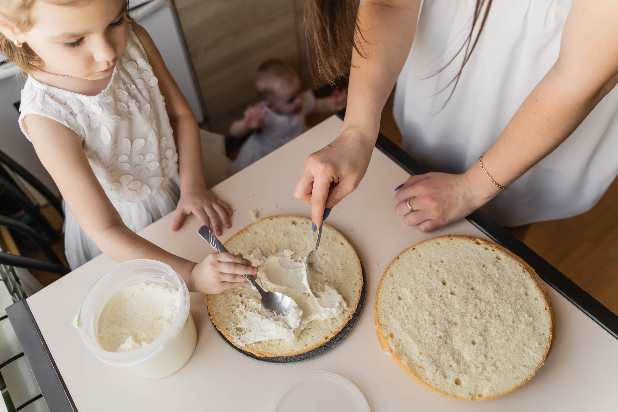 Святкування 1-го дня народження вдома. Family photographer in Kiev Natalia Shkavron