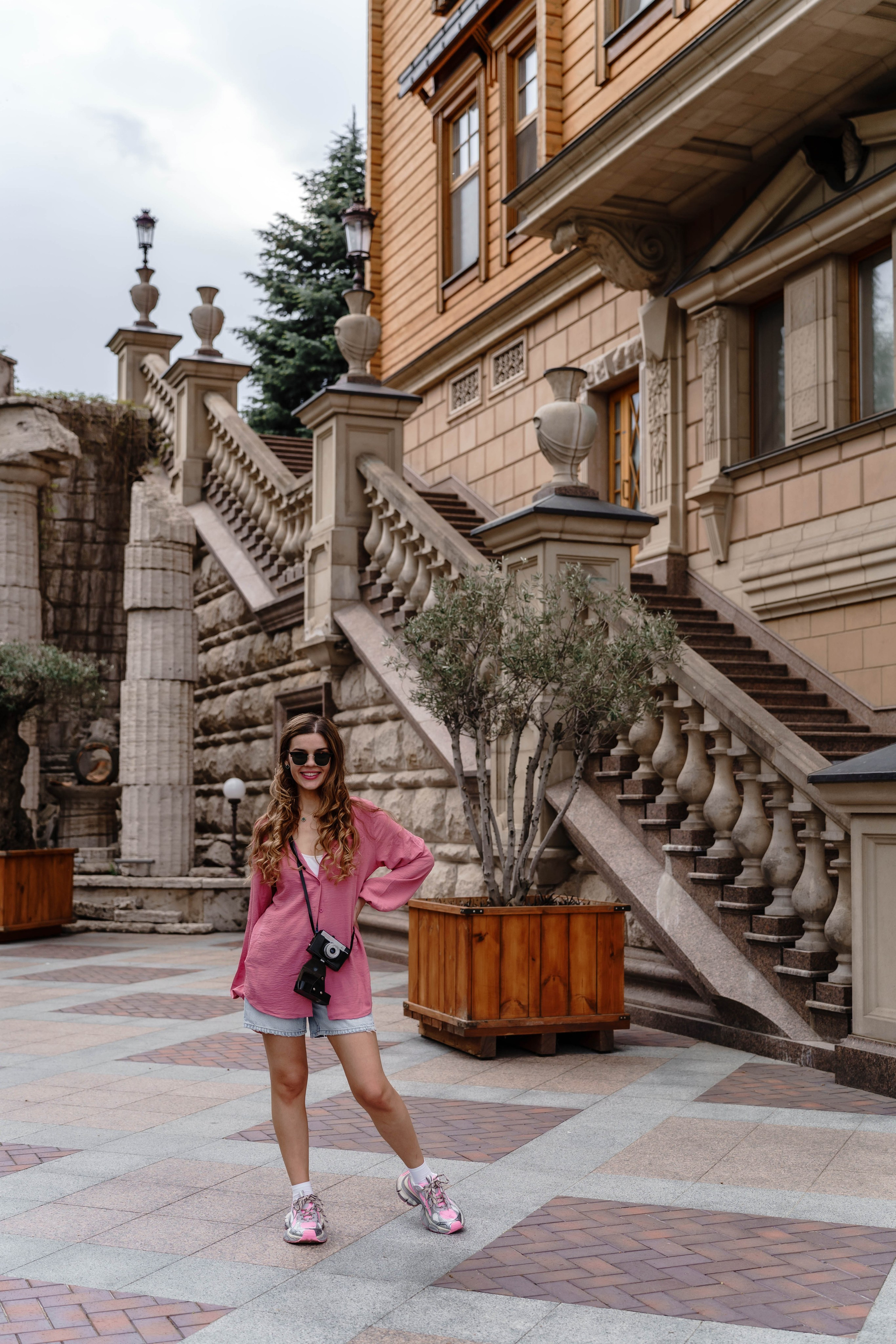 Фотосесія в сакурах. Family photographer in Kiev Natalia Shkavron