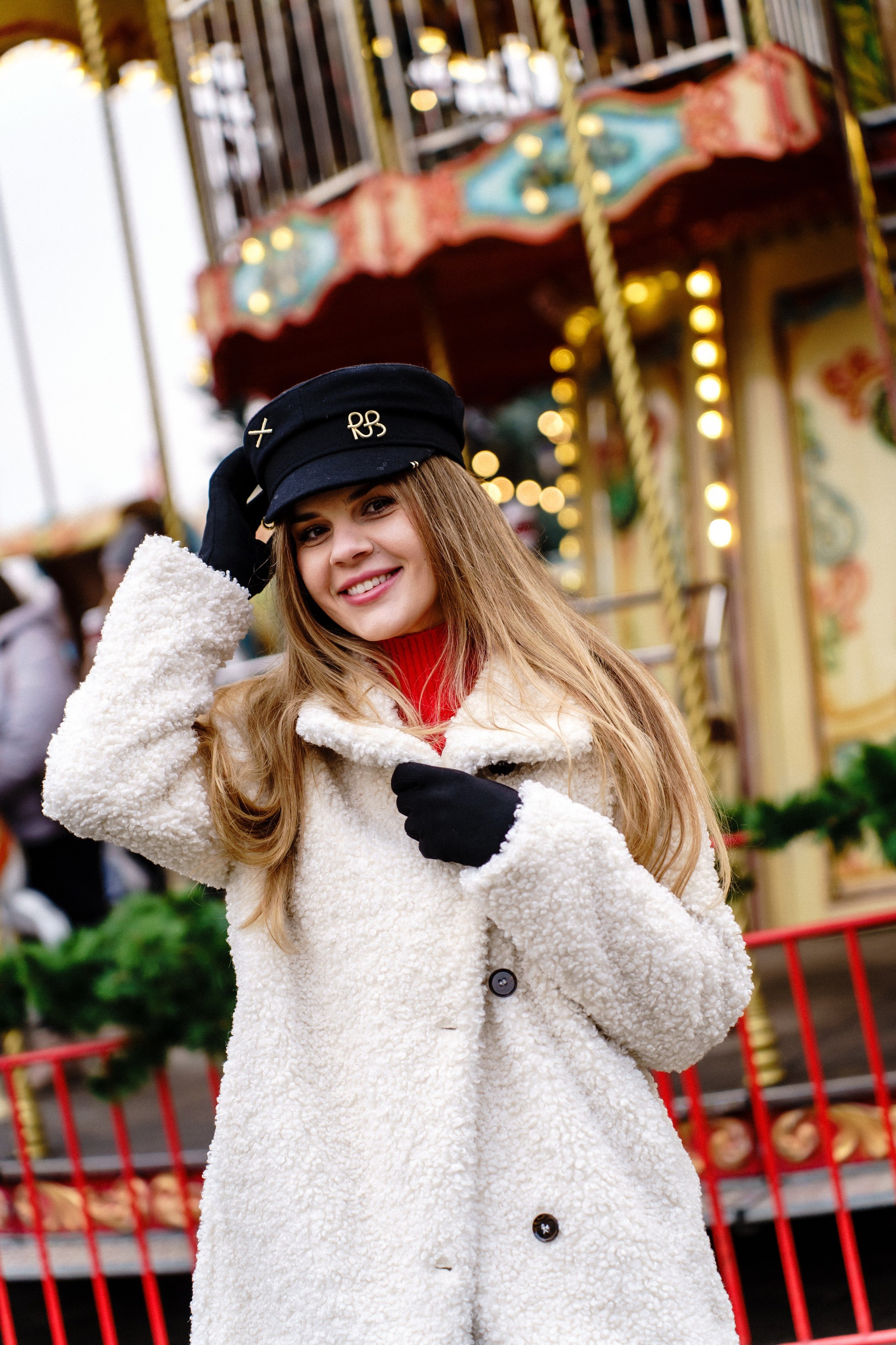 Новорічна індивідуальна фотосесія на ВДНГ. Сімейний фотограф Київ Наталія Шкаврон