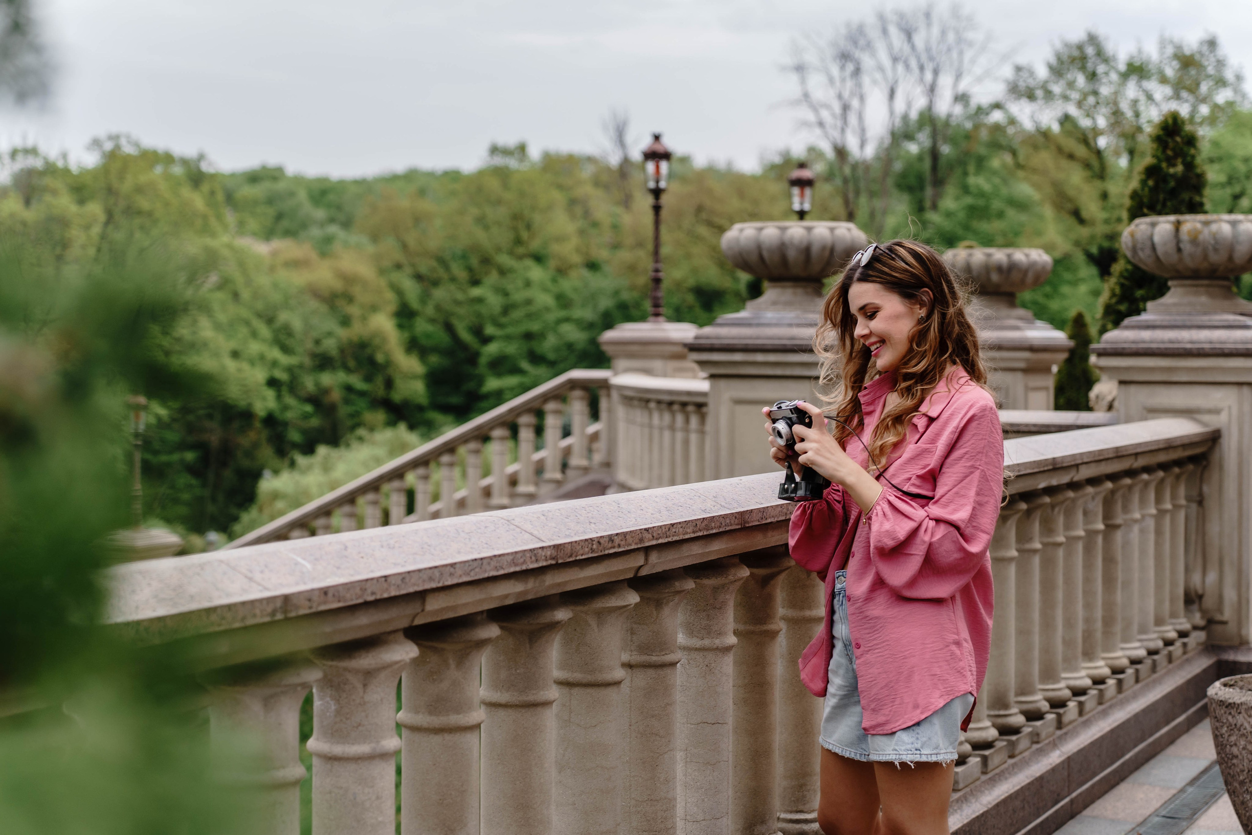 Фотосесія в сакурах. Family photographer in Kiev Natalia Shkavron