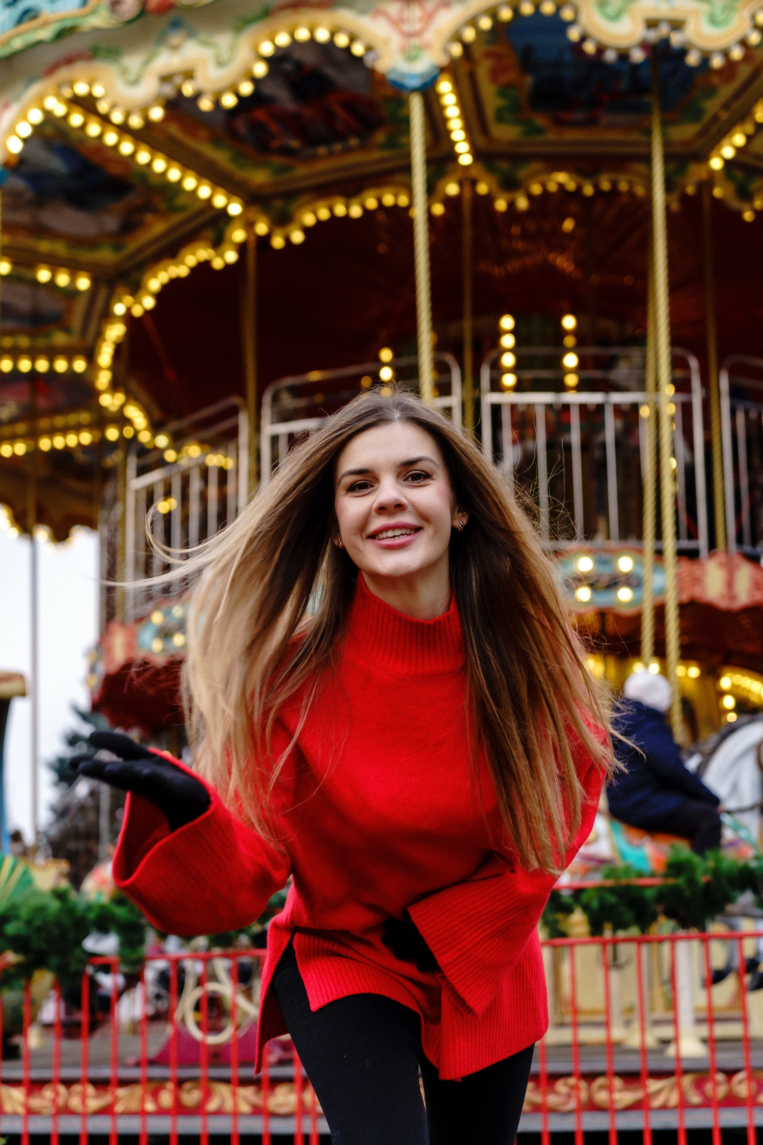 Новорічна індивідуальна фотосесія на ВДНГ. Сімейний фотограф Київ Наталія Шкаврон