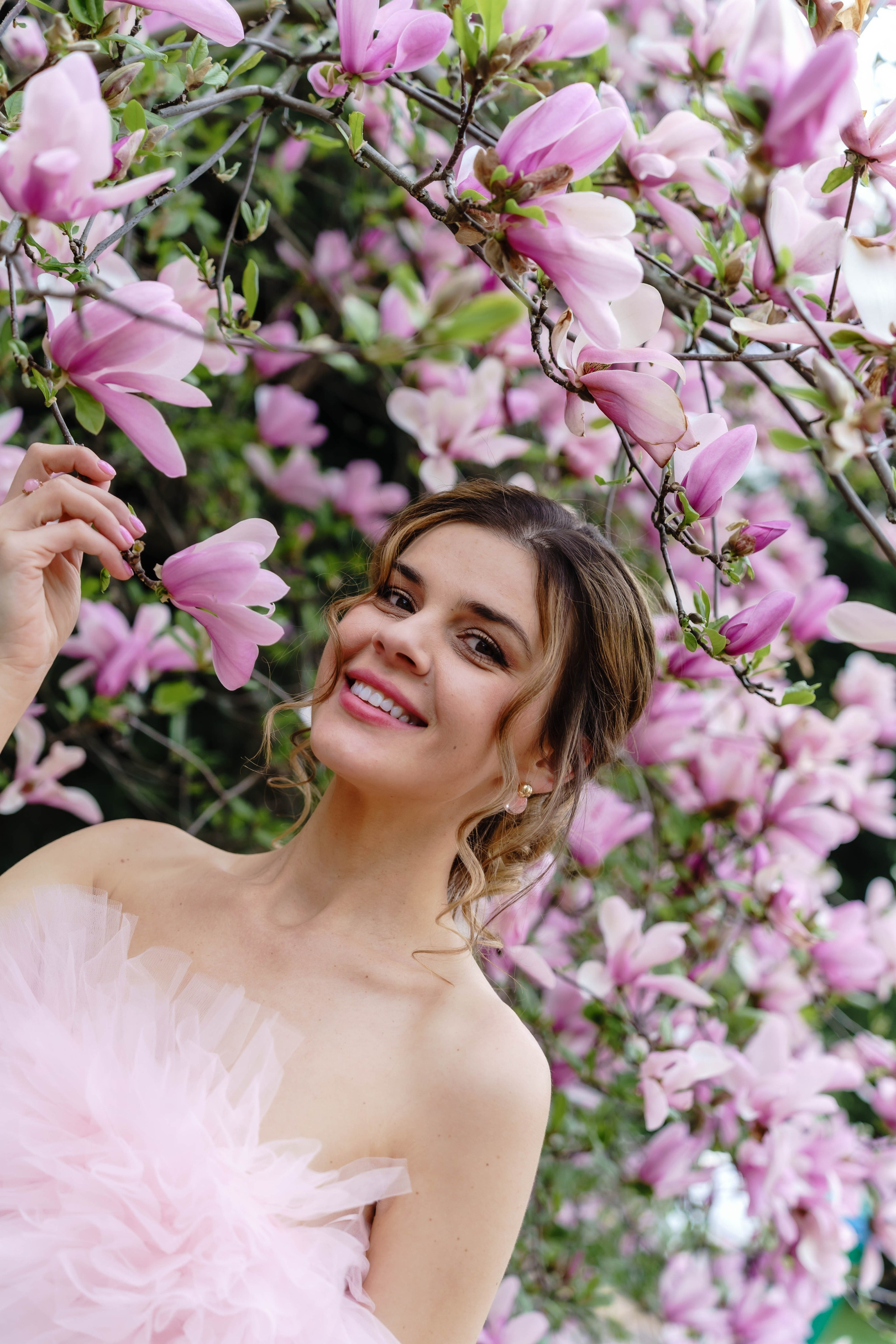 Фотосесія в магноліях. Сімейний фотограф Київ Наталія Шкаврон
