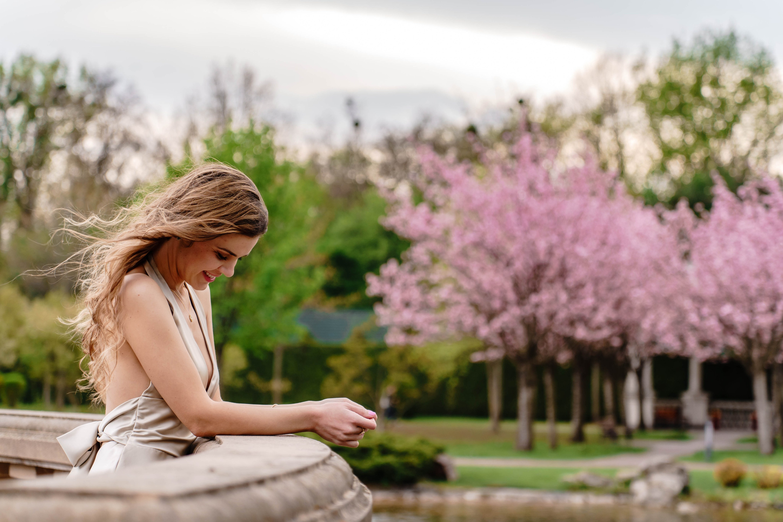 Фотосесія в сакурах. Family photographer in Kiev Natalia Shkavron