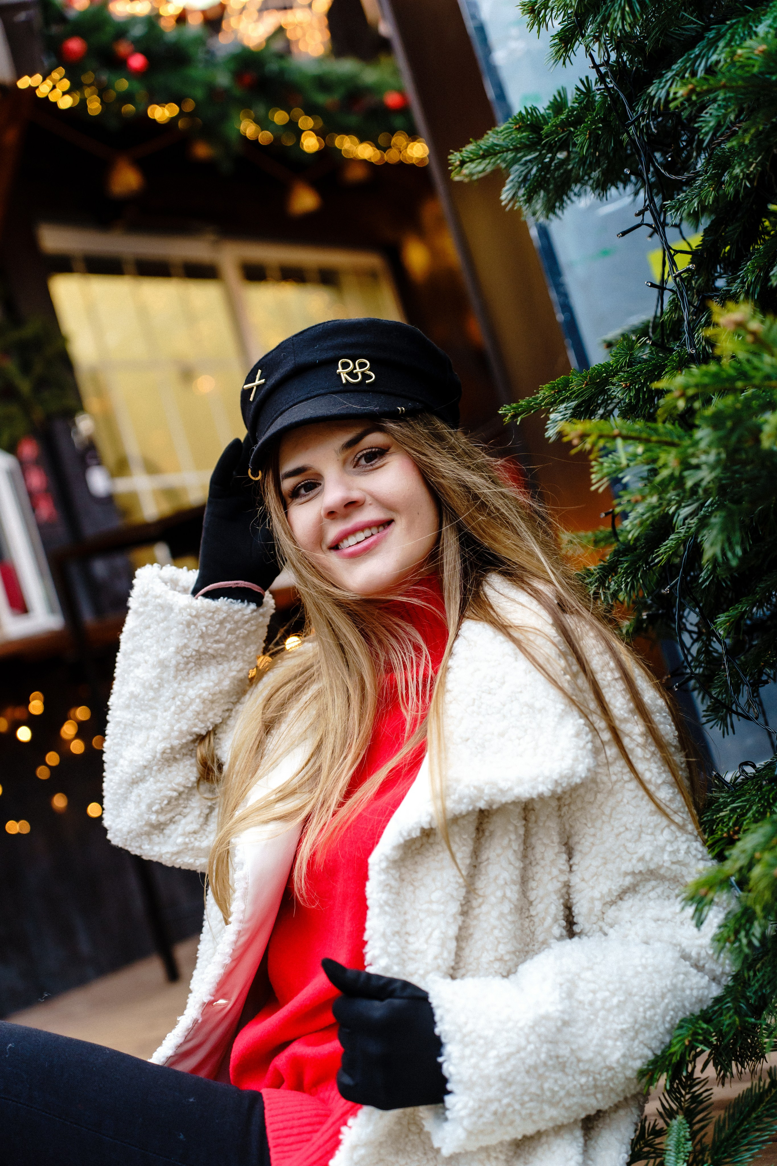 Новорічна індивідуальна фотосесія на ВДНГ. Сімейний фотограф Київ Наталія Шкаврон