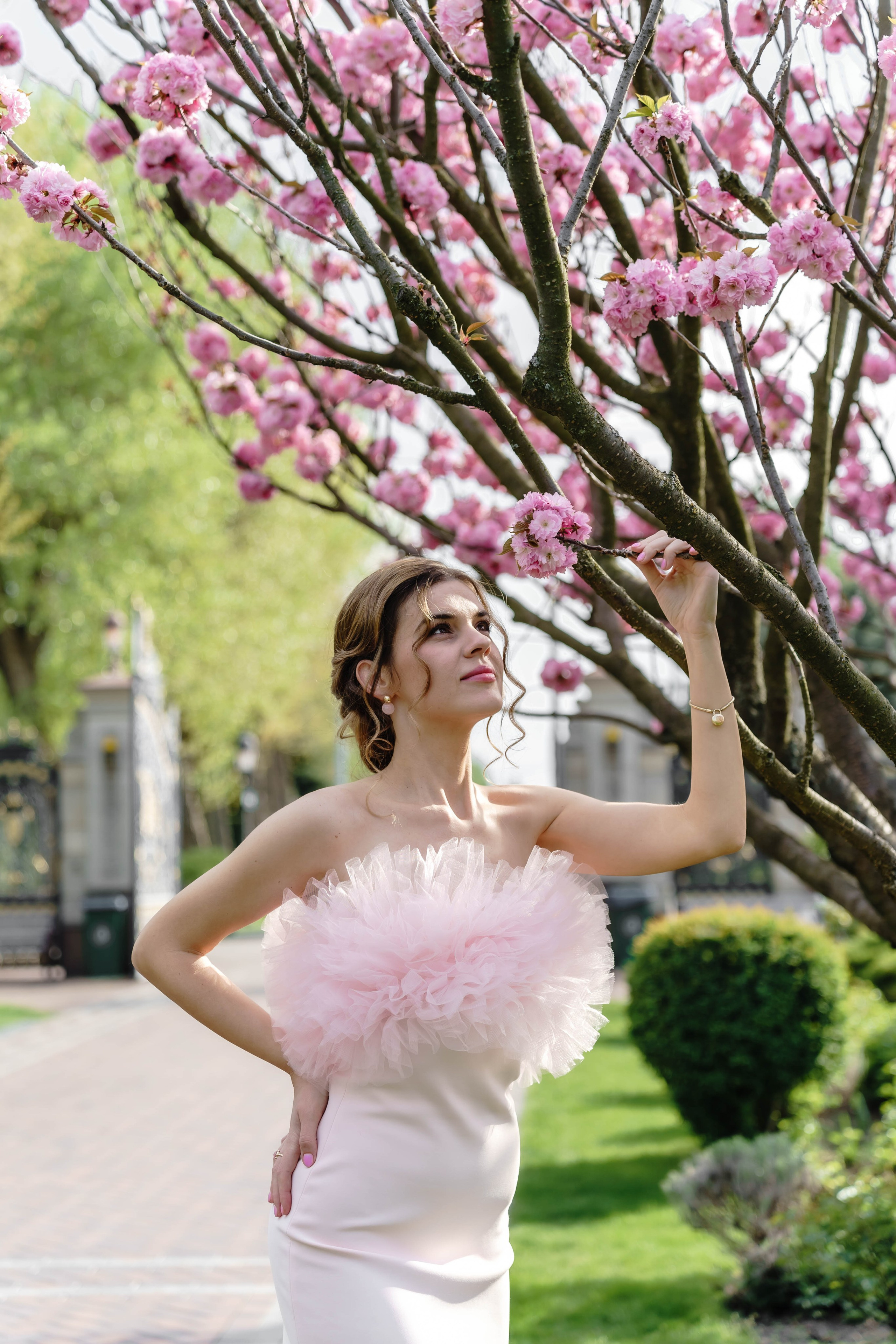 Фотосесія в сакурах. Family photographer in Kiev Natalia Shkavron