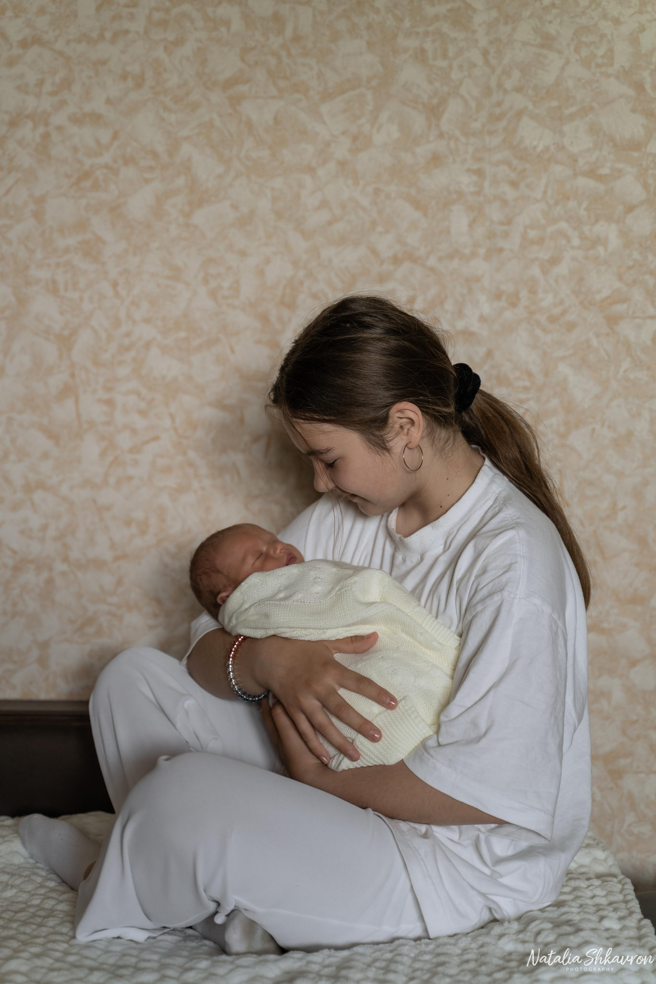 Домашня фотосесія новонародженого. Family photographer in Kiev Natalia Shkavron