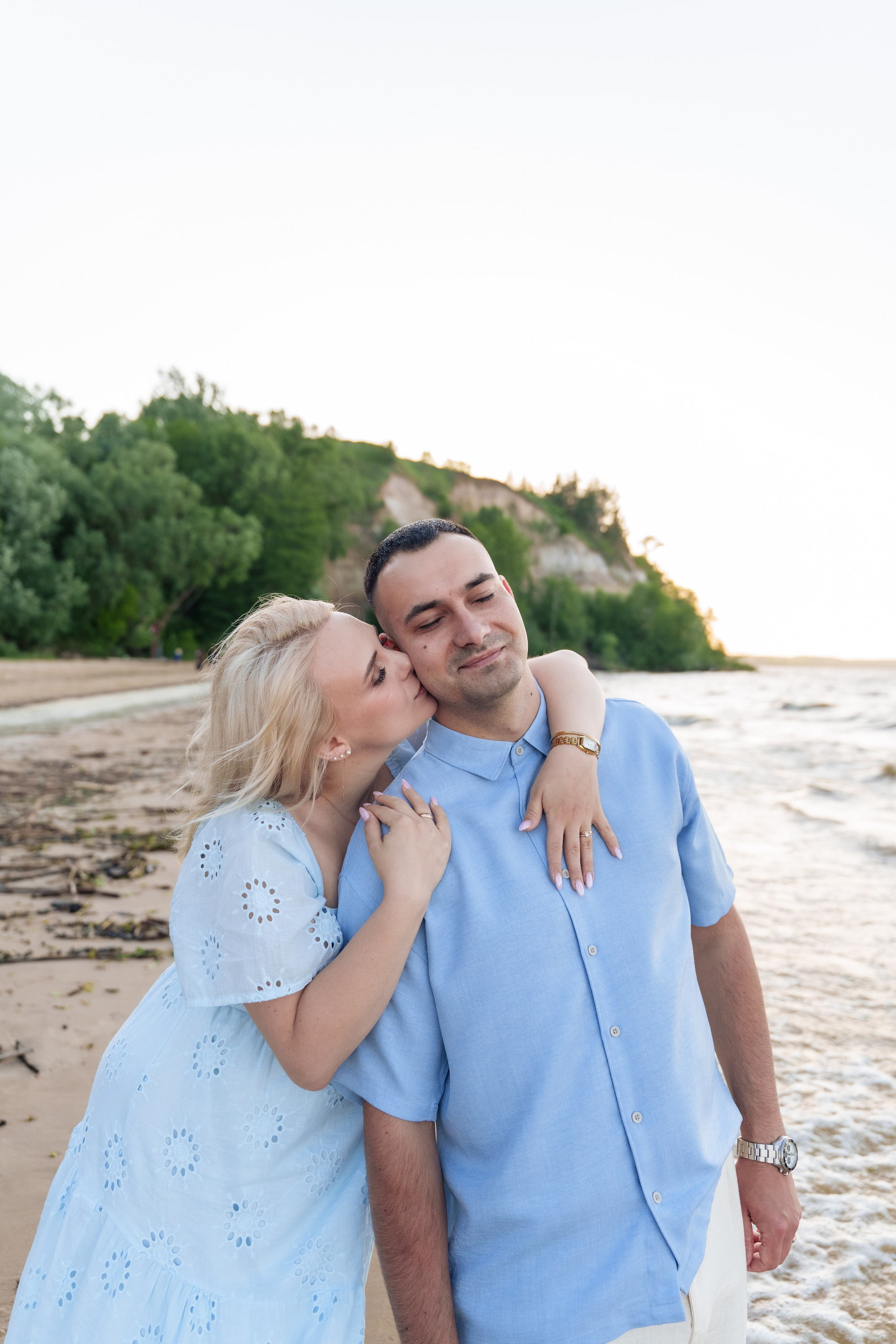 Гендер паті на Київському морі. Family photographer in Kiev Natalia Shkavron