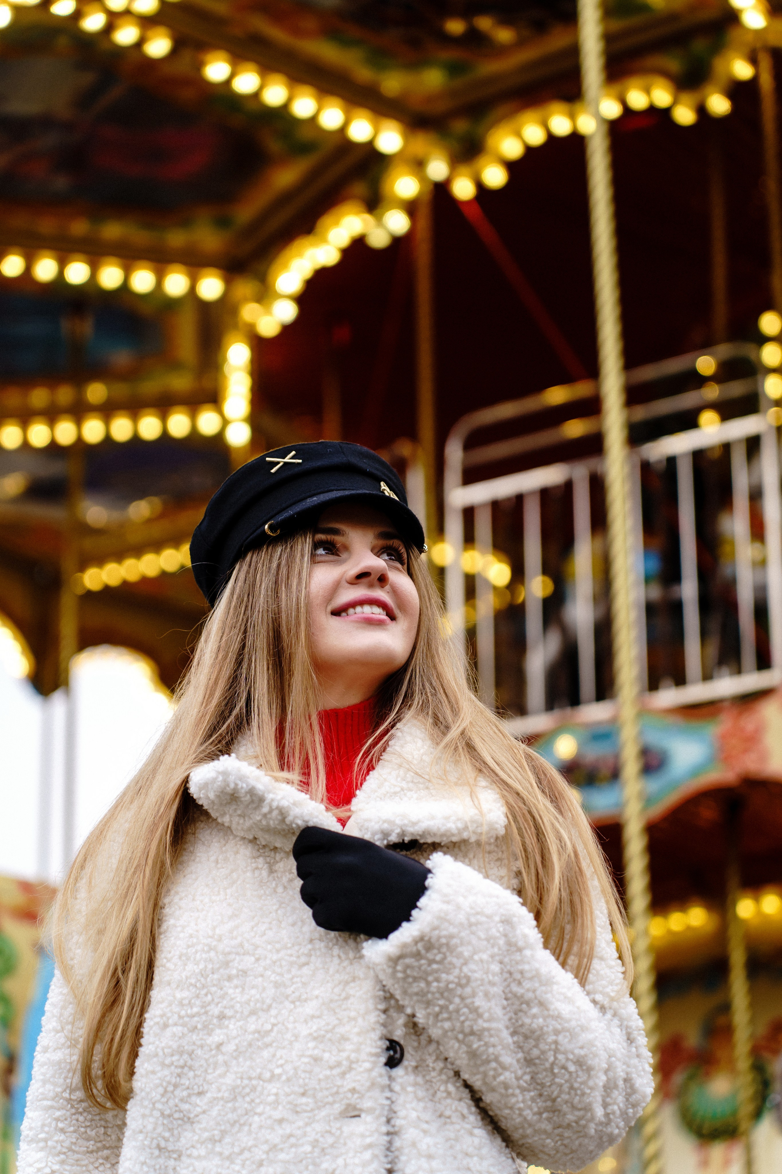 Новорічна індивідуальна фотосесія на ВДНГ. Сімейний фотограф Київ Наталія Шкаврон