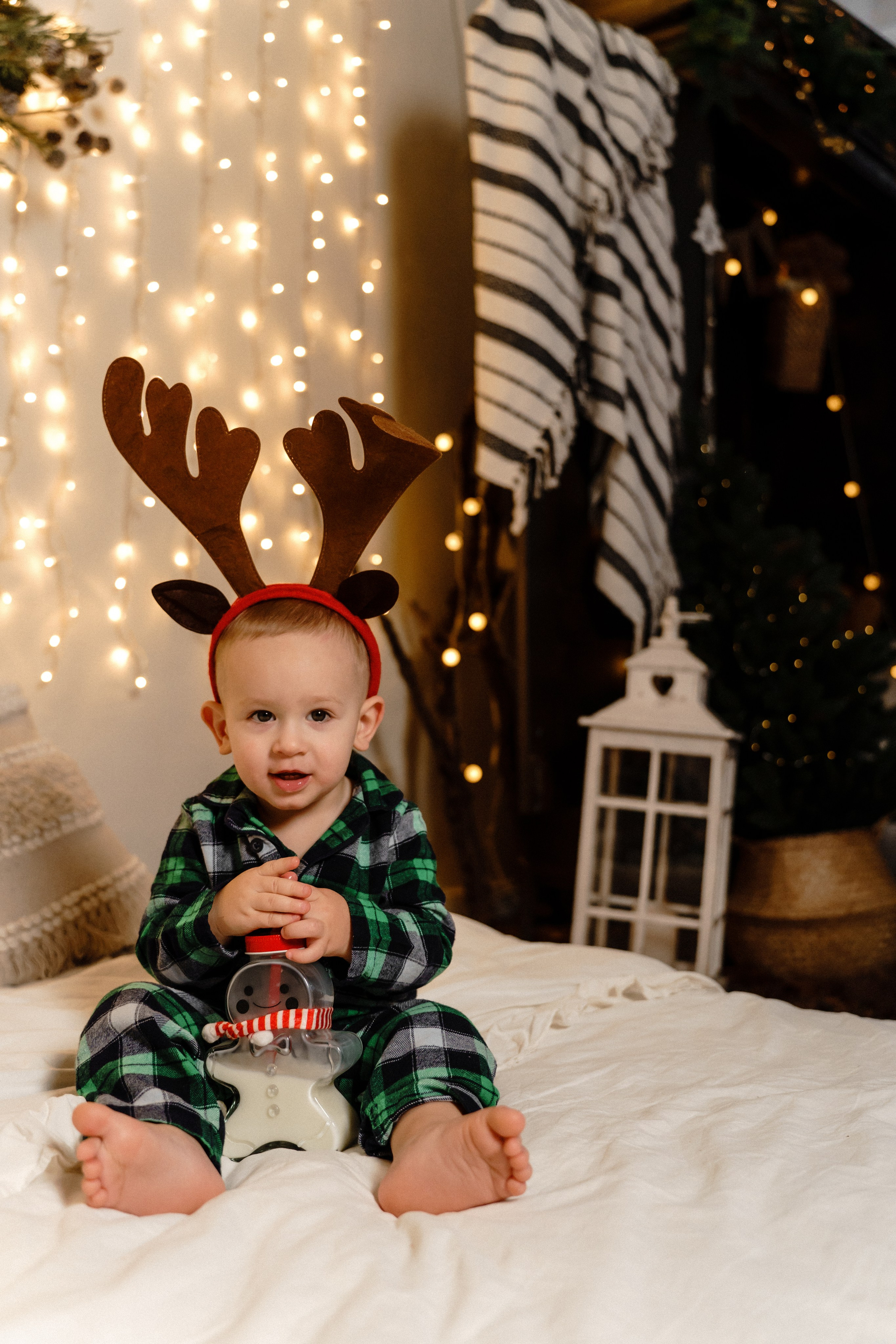 Новорічна фотосесія мами та сина. Family photographer in Kiev Natalia Shkavron