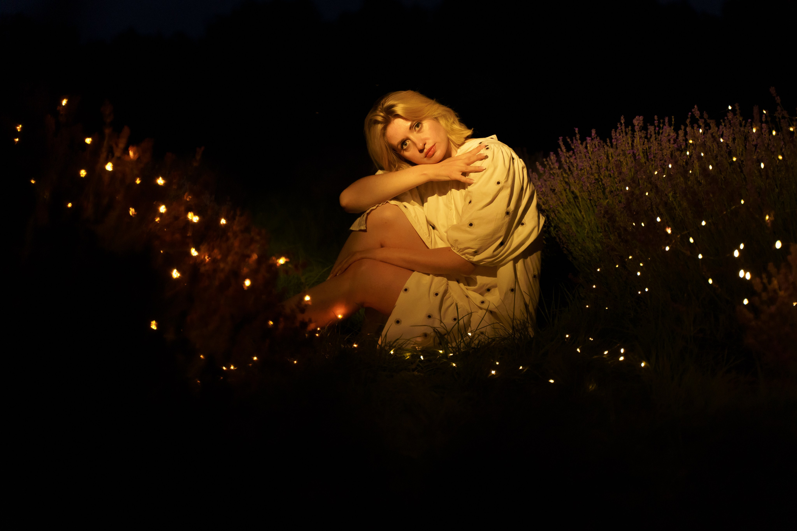 лаванда, фотосесія, київ ,фотограф Городок, фотосесія в жовтій сукні в лаванді