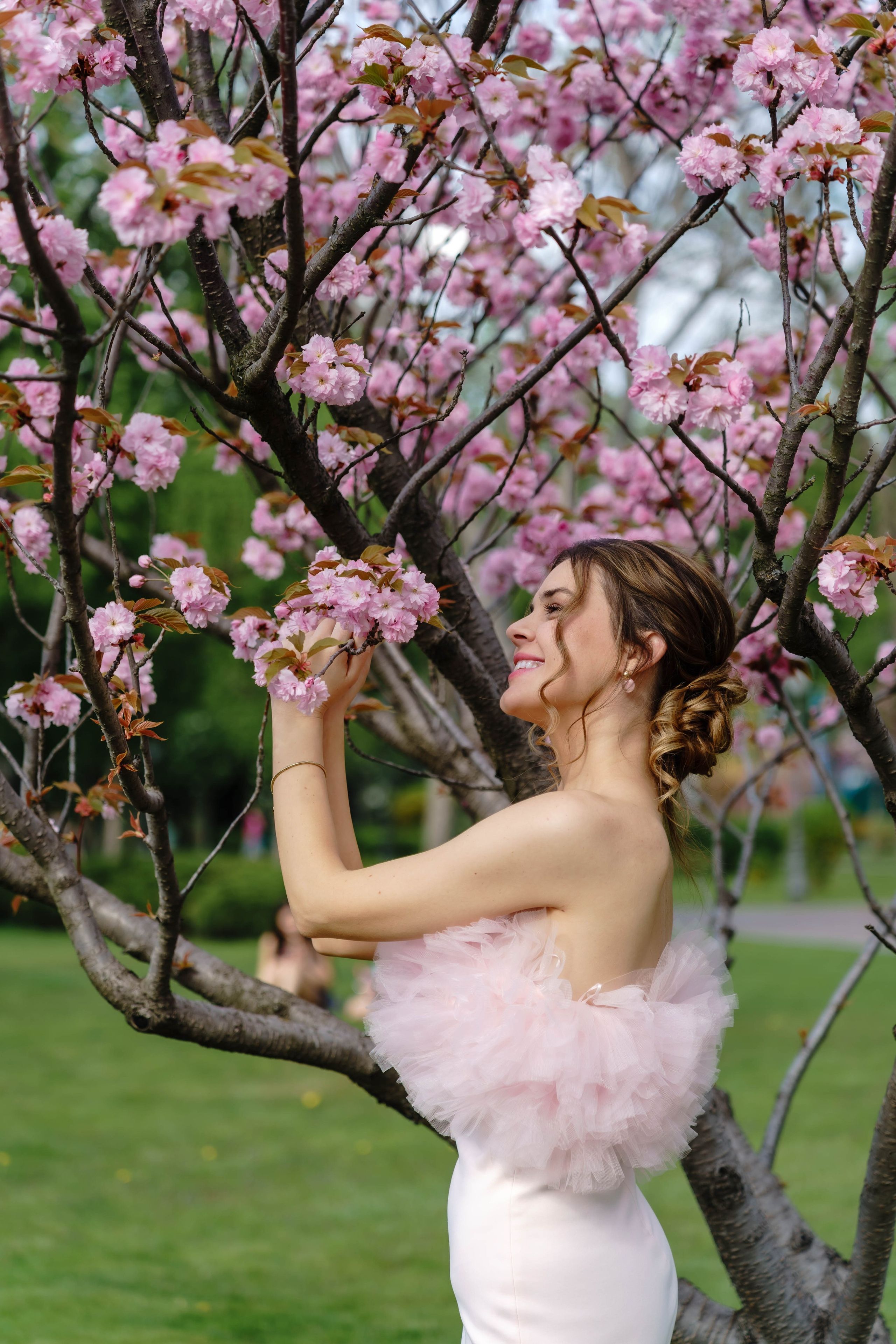 Фотосесія в сакурах. Family photographer in Kiev Natalia Shkavron