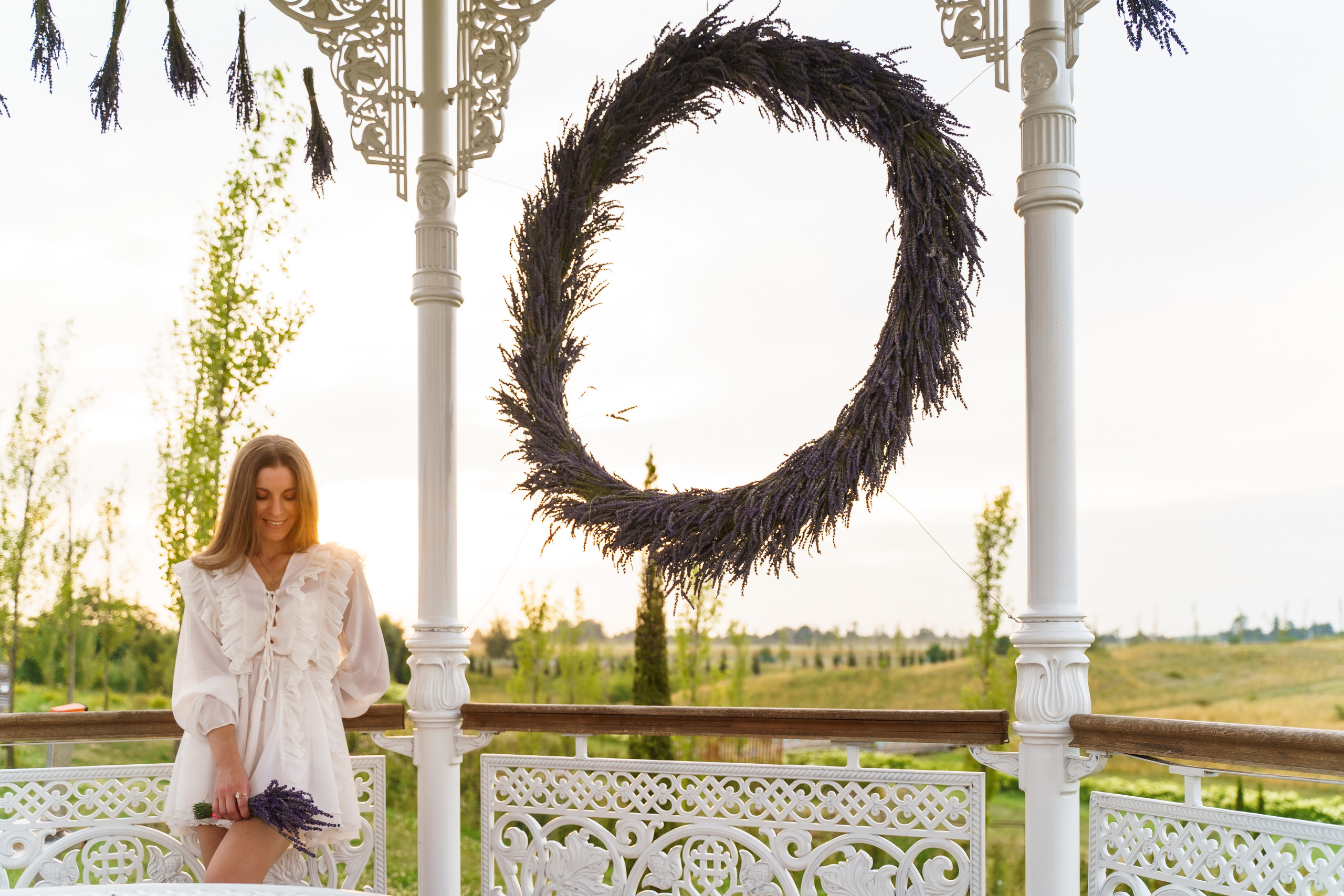 Фотосесія в лаванді у Добропарку. Family photographer in Kiev Natalia Shkavron