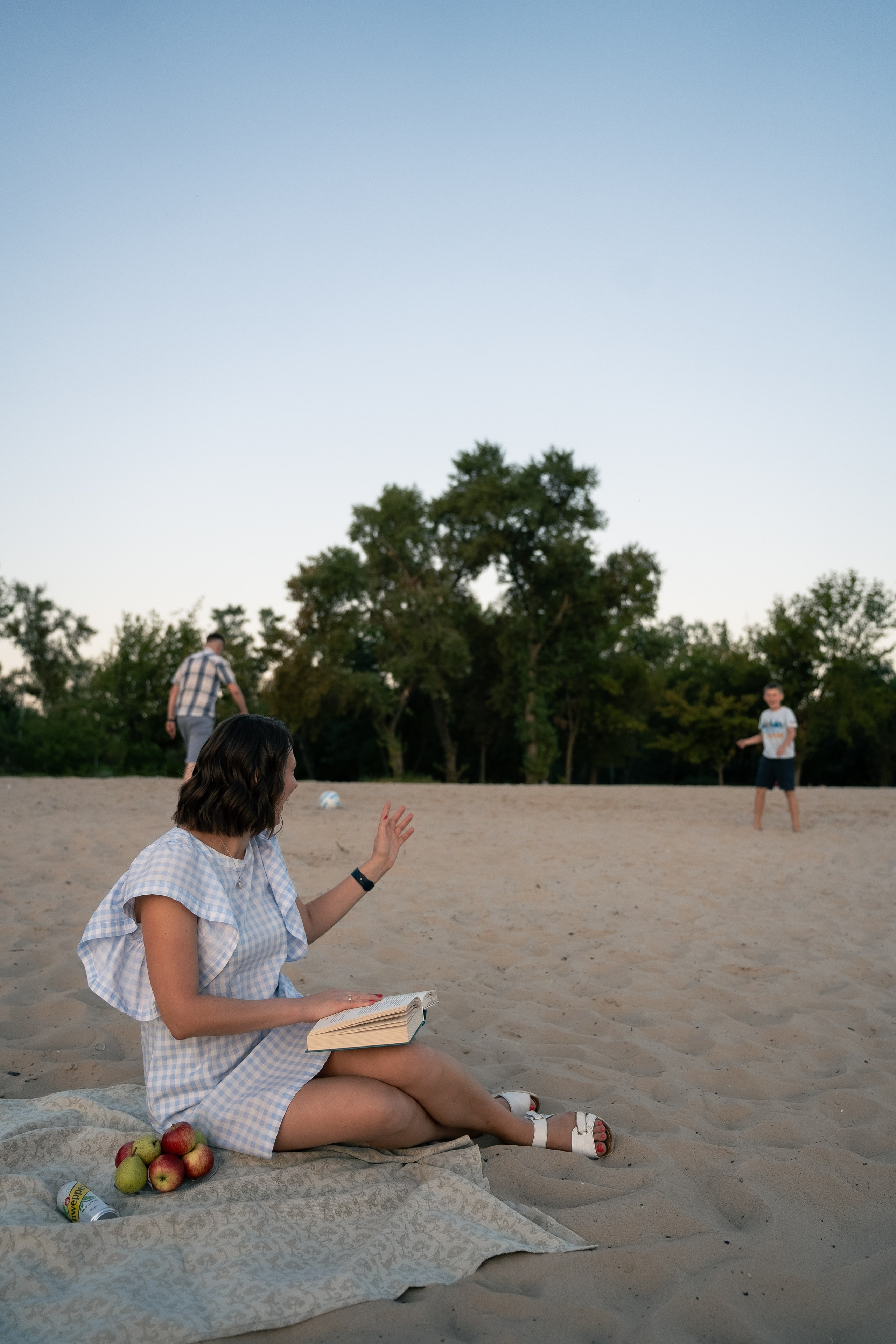 Сімейна фотосесія на Трухановому острові. Сімейний фотограф Київ Наталія Шкаврон