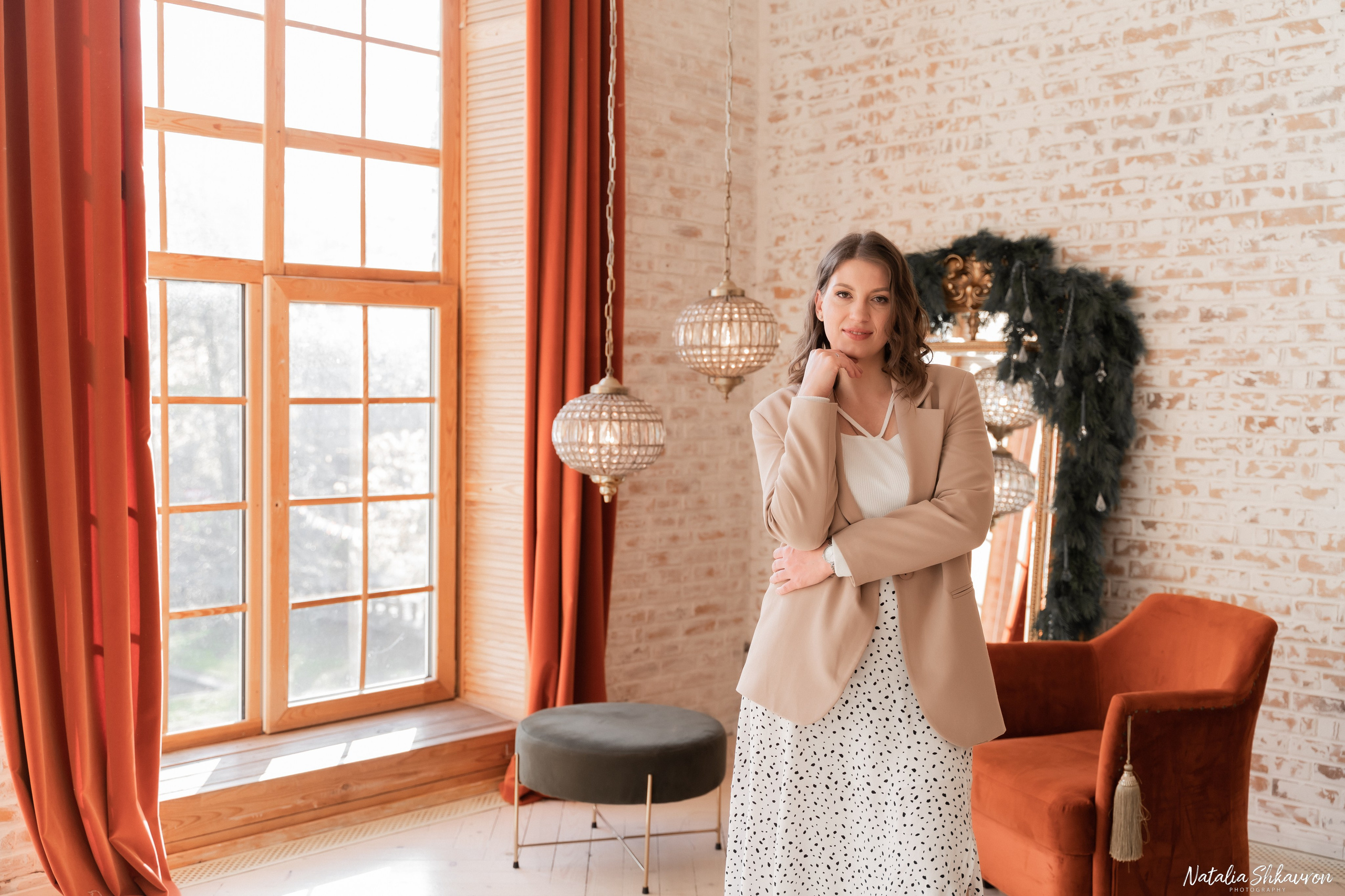 Новорічна індивідуальна фотосесія. Family photographer in Kiev Natalia Shkavron