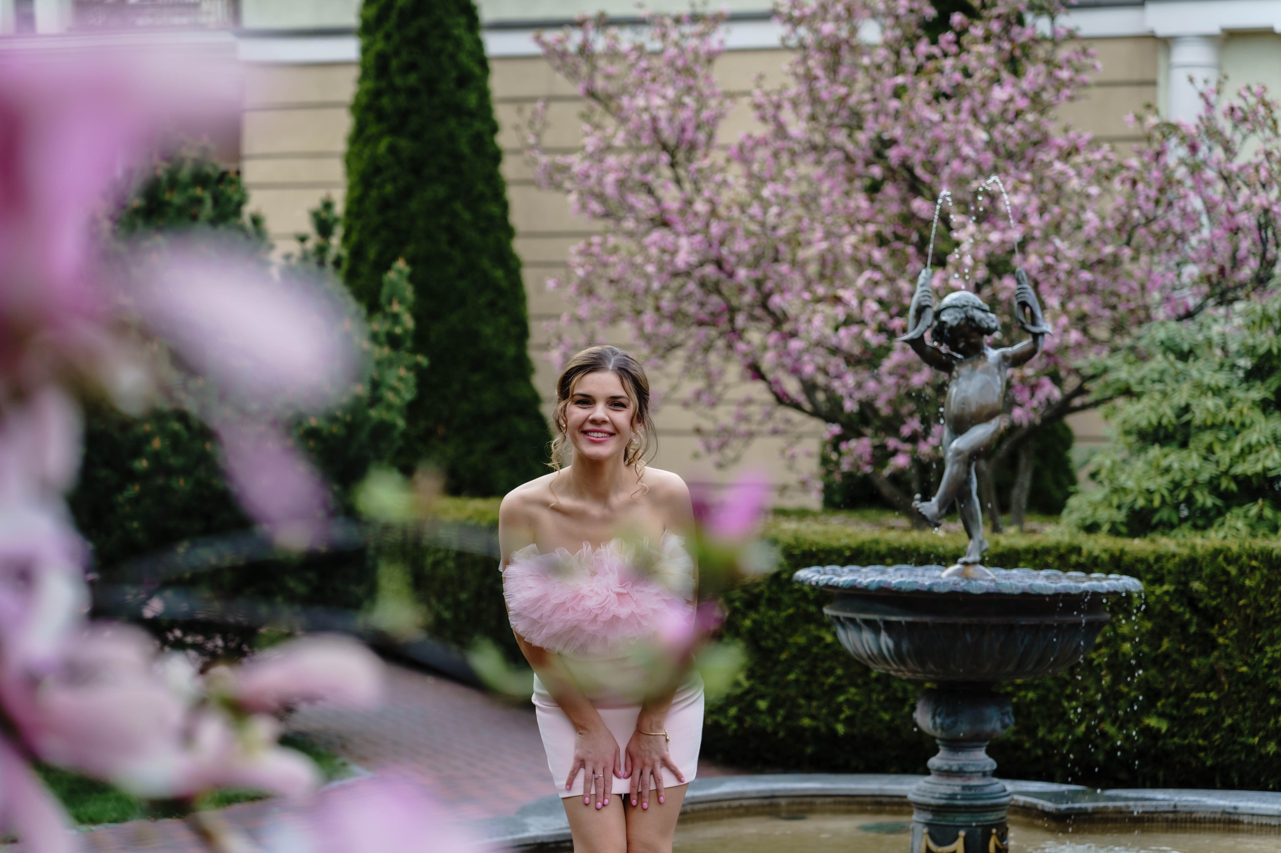 Фотосесія в магноліях. Сімейний фотограф Київ Наталія Шкаврон