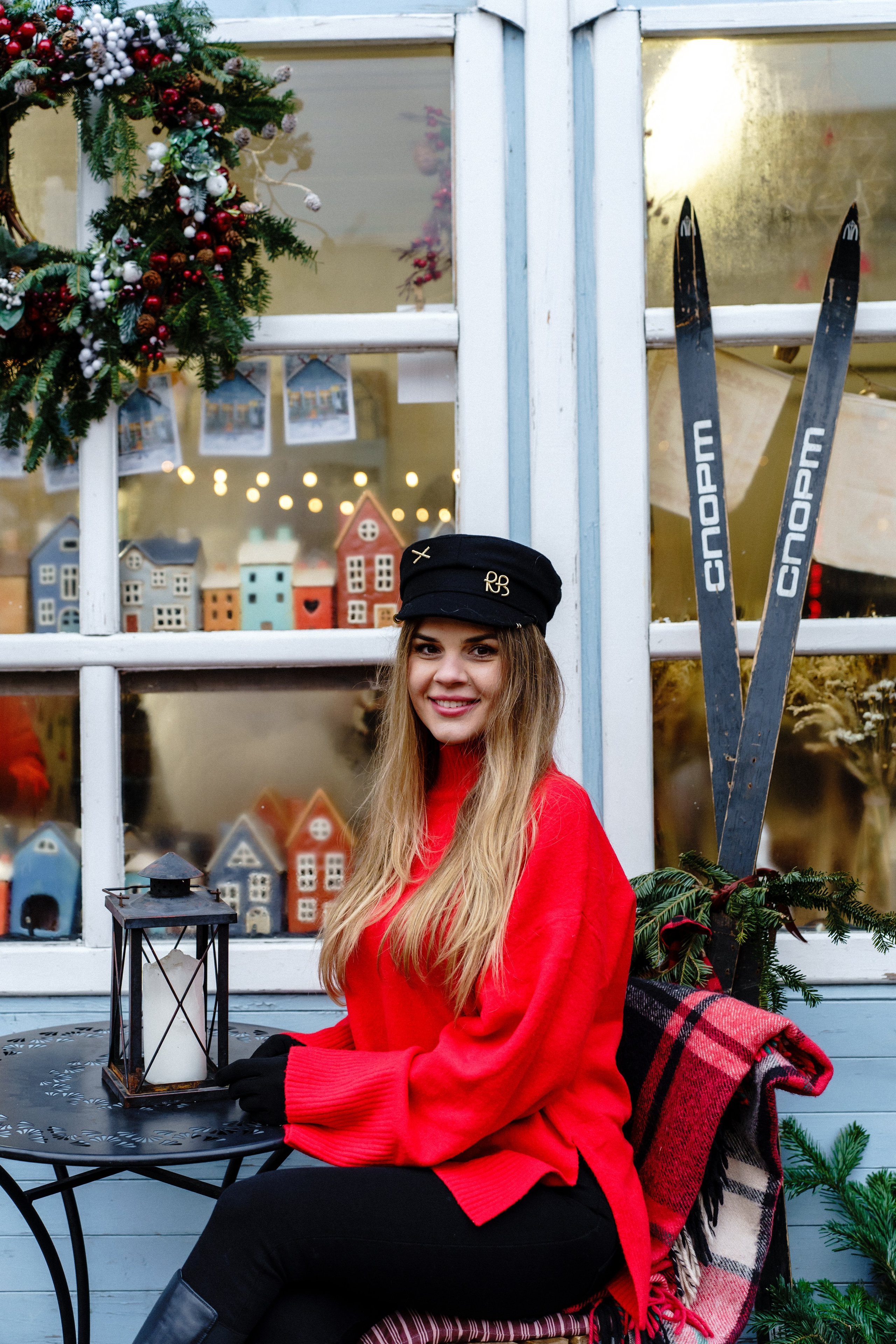 Новорічна індивідуальна фотосесія на ВДНГ. Сімейний фотограф Київ Наталія Шкаврон