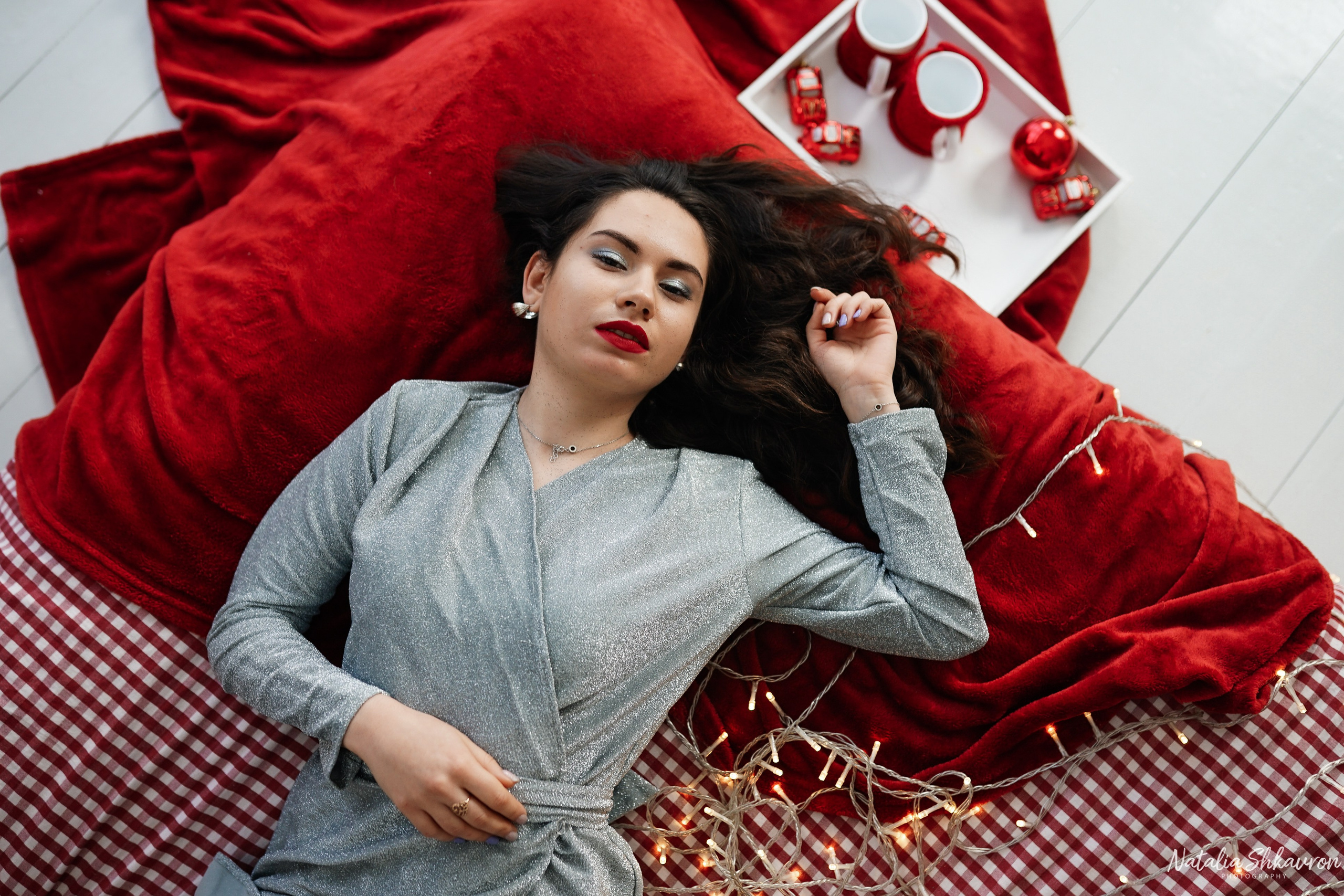 Індивідуальна новорічна фотосесія в студії Київ. Сімейний фотограф Київ Наталія Шкаврон