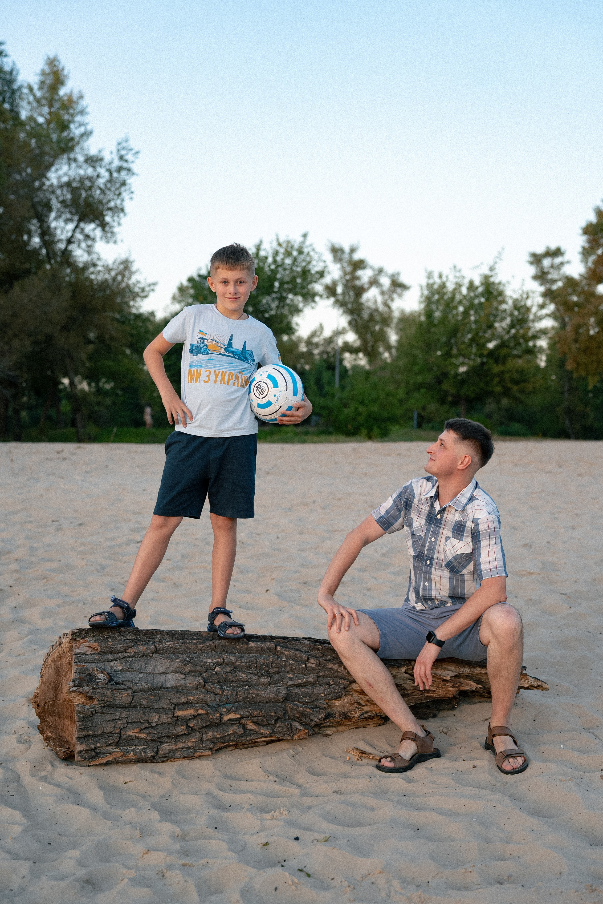 Сімейна фотосесія на пляжі. Family photographer in Kiev Natalia Shkavron