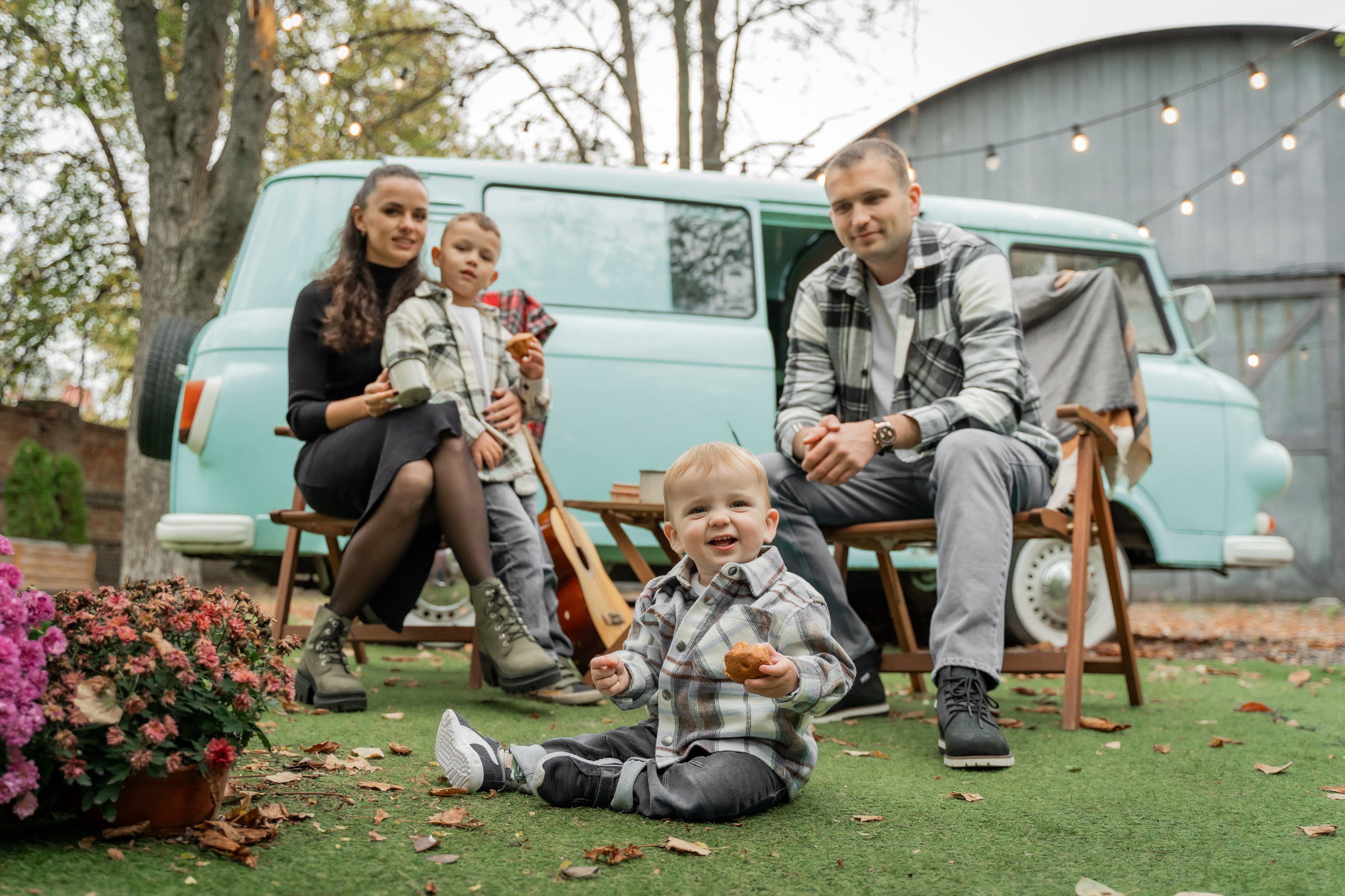 Сімейна осіння фотосесія. Family photographer in Kiev Natalia Shkavron