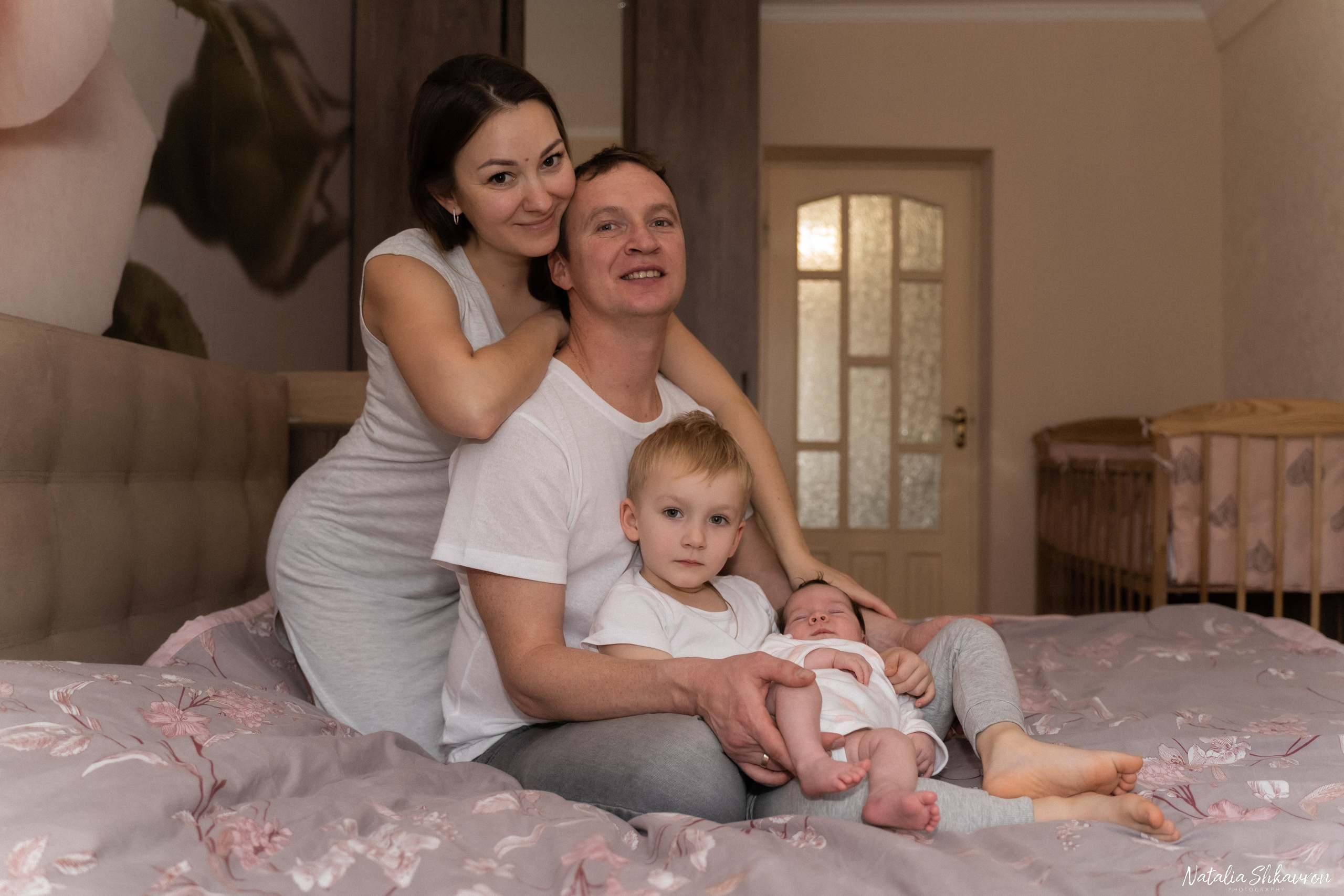 сімейна фотосесія дома