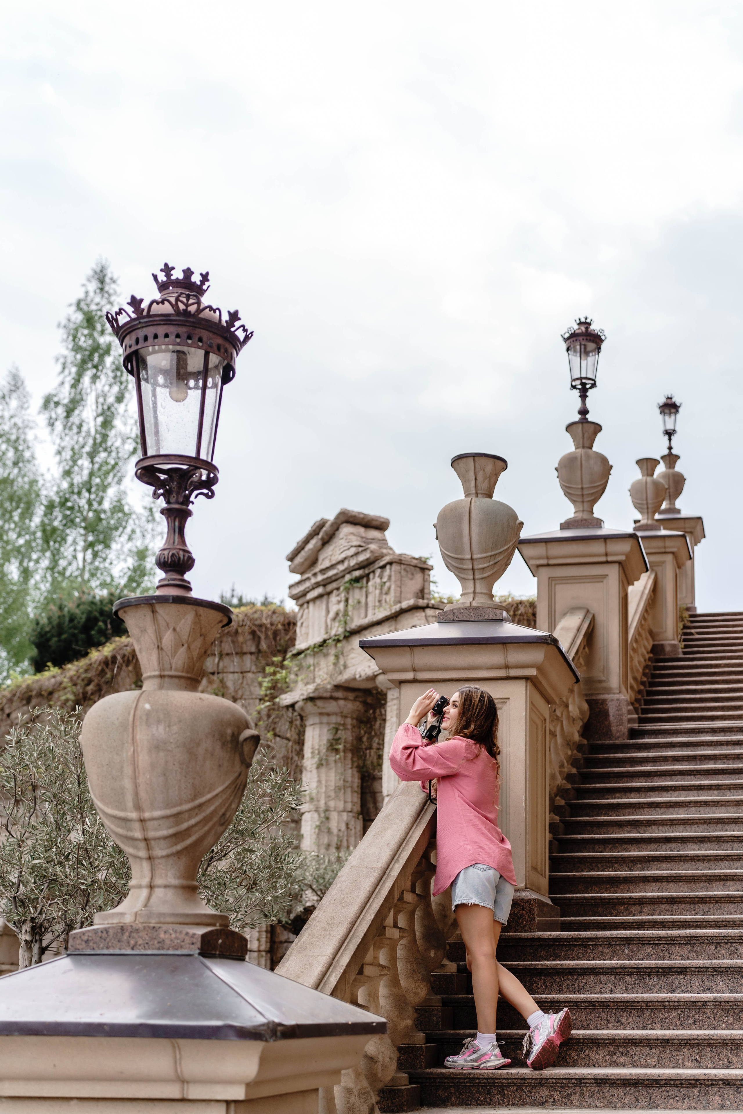 Фотосесія в сакурах. Family photographer in Kiev Natalia Shkavron