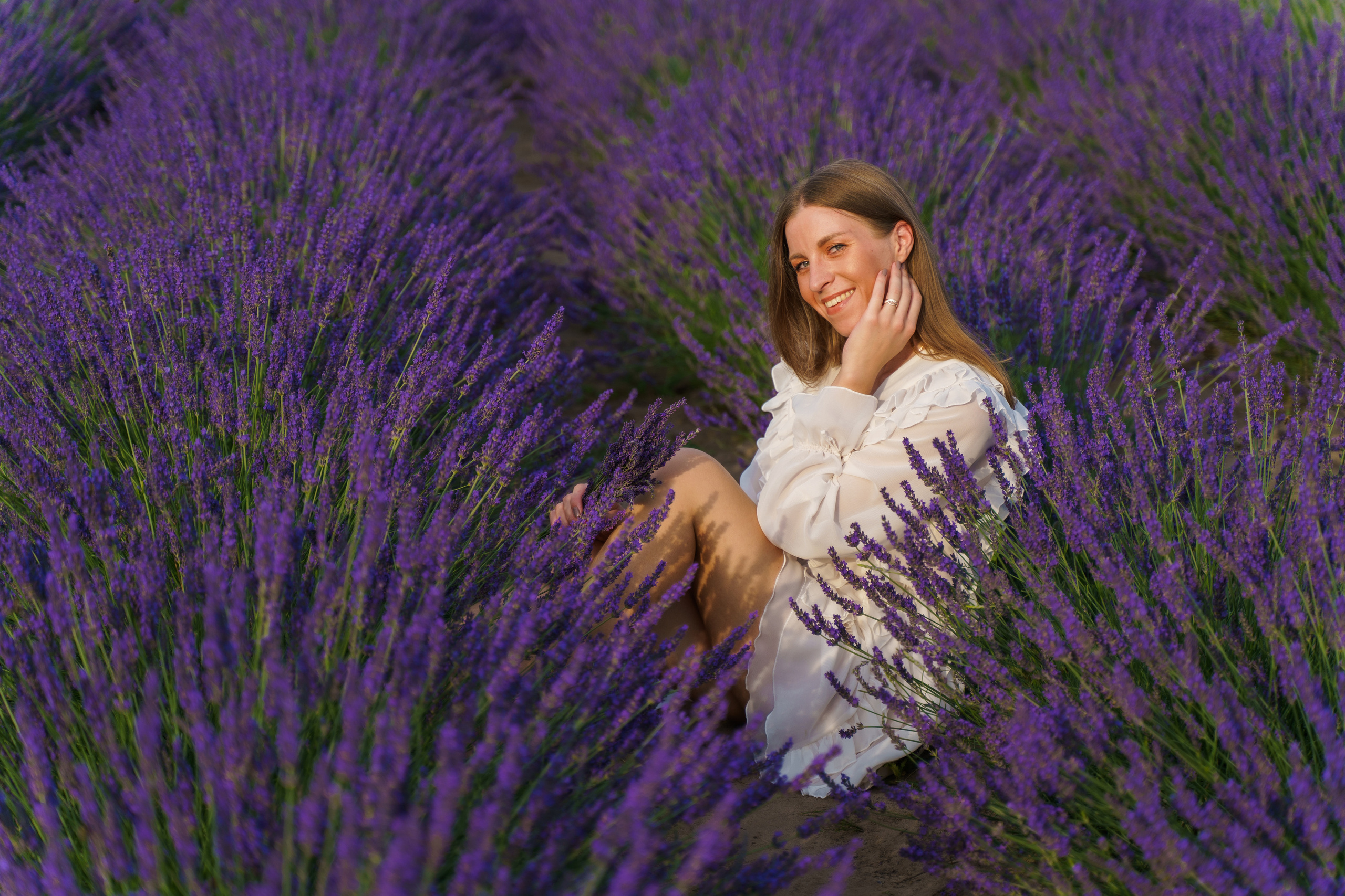 Фотосесія в лаванді у Добропарку. Family photographer in Kiev Natalia Shkavron