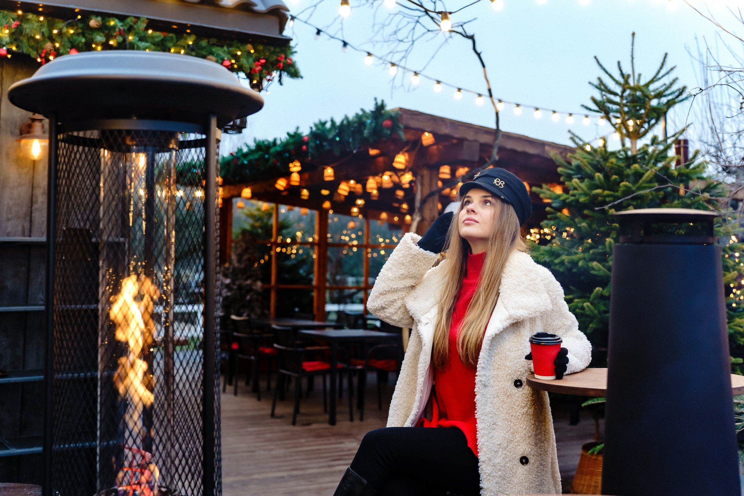 Новорічна індивідуальна фотосесія на ВДНГ. Сімейний фотограф Київ Наталія Шкаврон