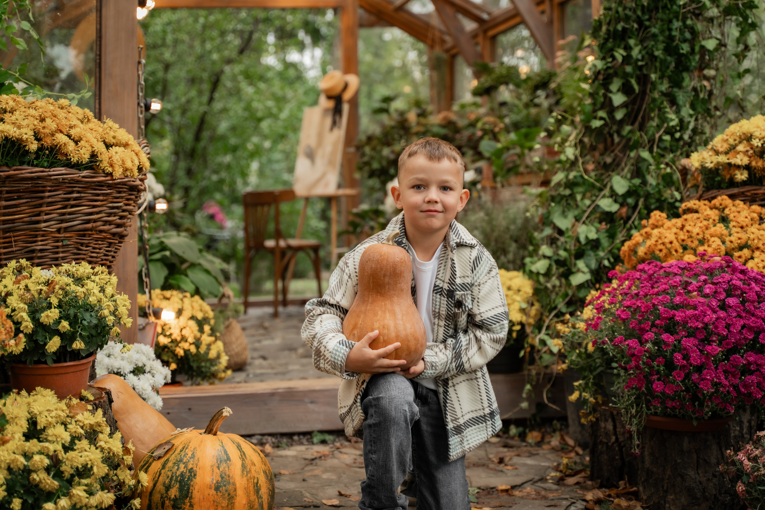 Сімейна осіння фотосесія. Family photographer in Kiev Natalia Shkavron