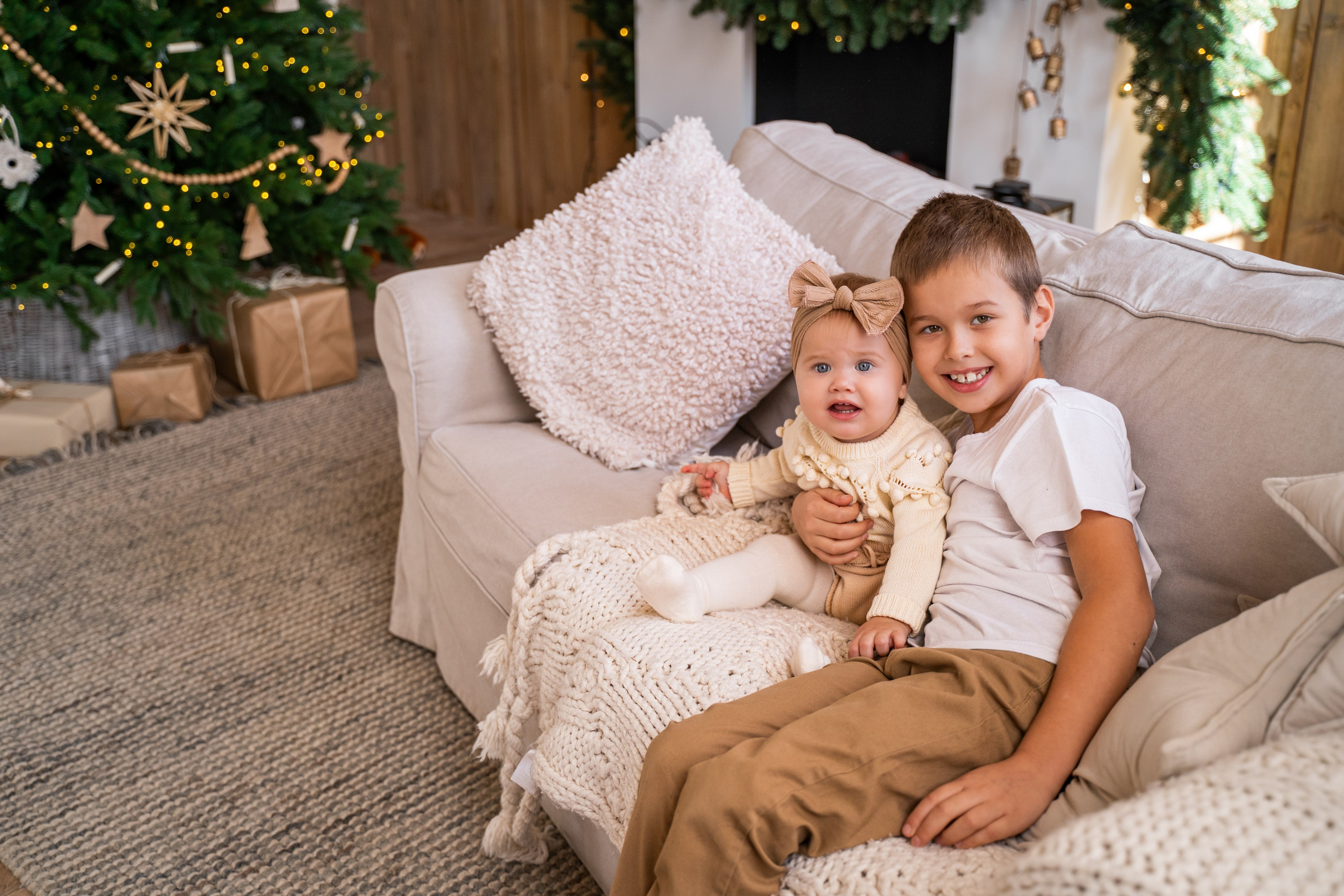 Новорічна фотосесія в студії Київ. Сімейний фотограф Київ Наталія Шкаврон