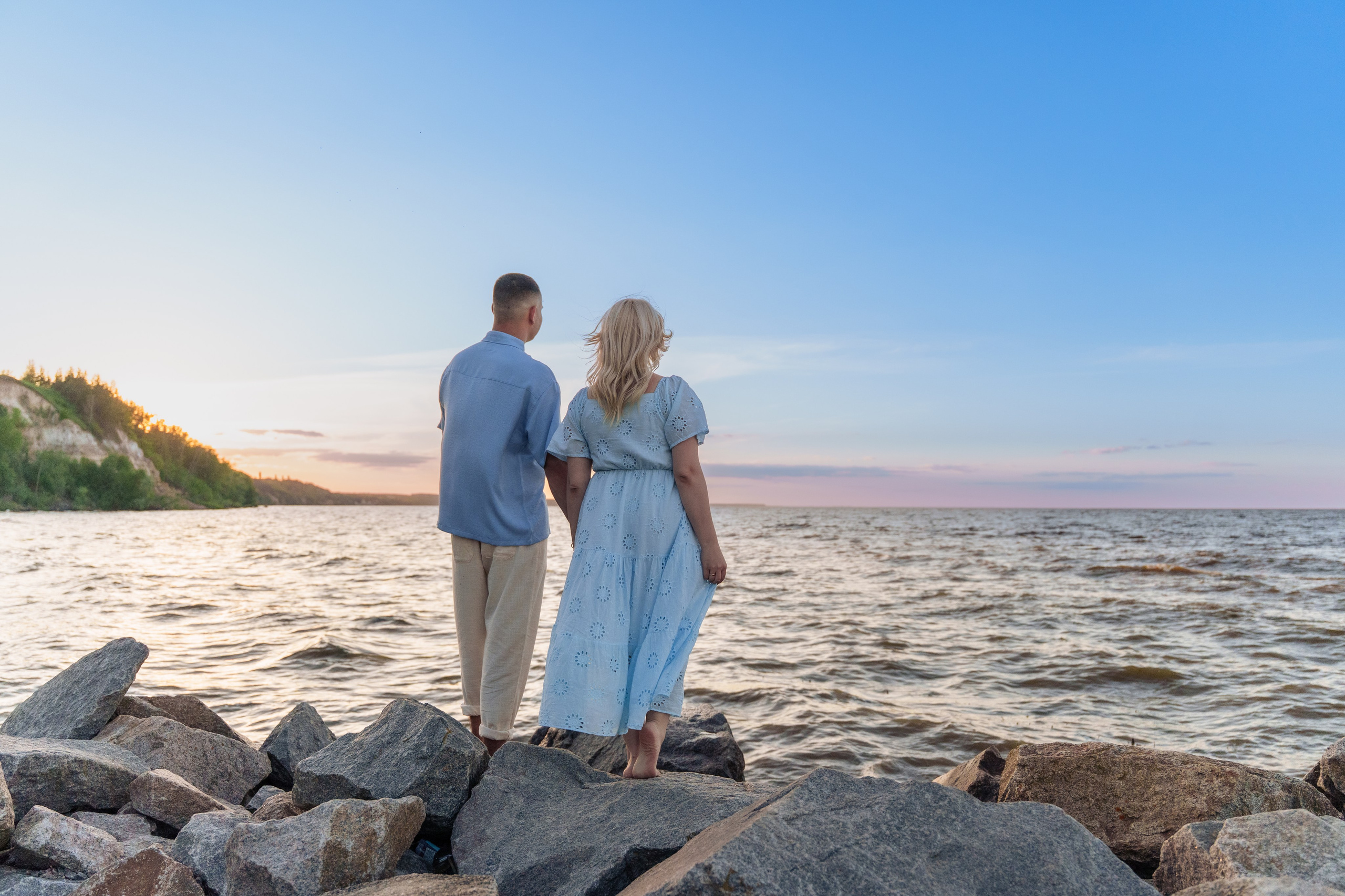 Гендер паті на Київському морі. Family photographer in Kiev Natalia Shkavron