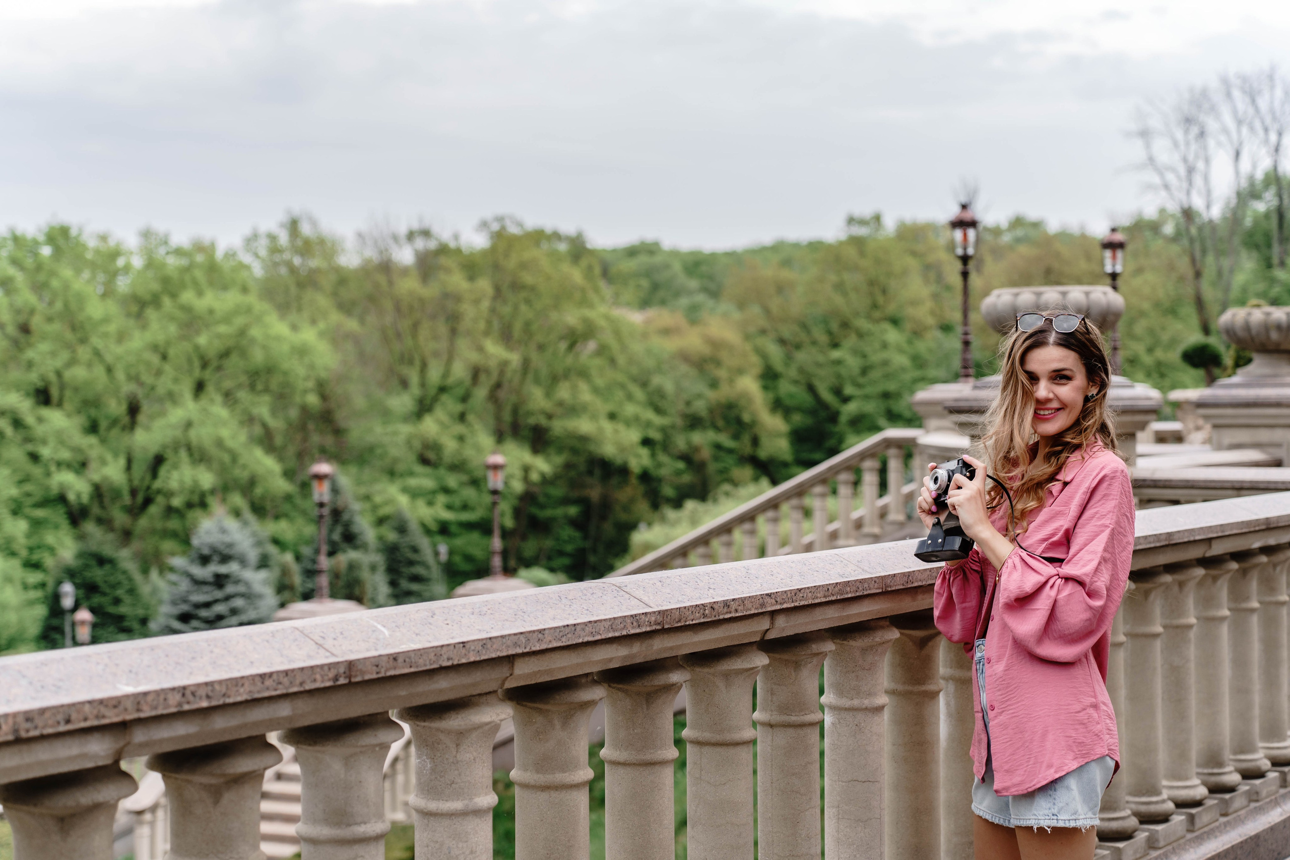 Фотосесія в сакурах. Family photographer in Kiev Natalia Shkavron