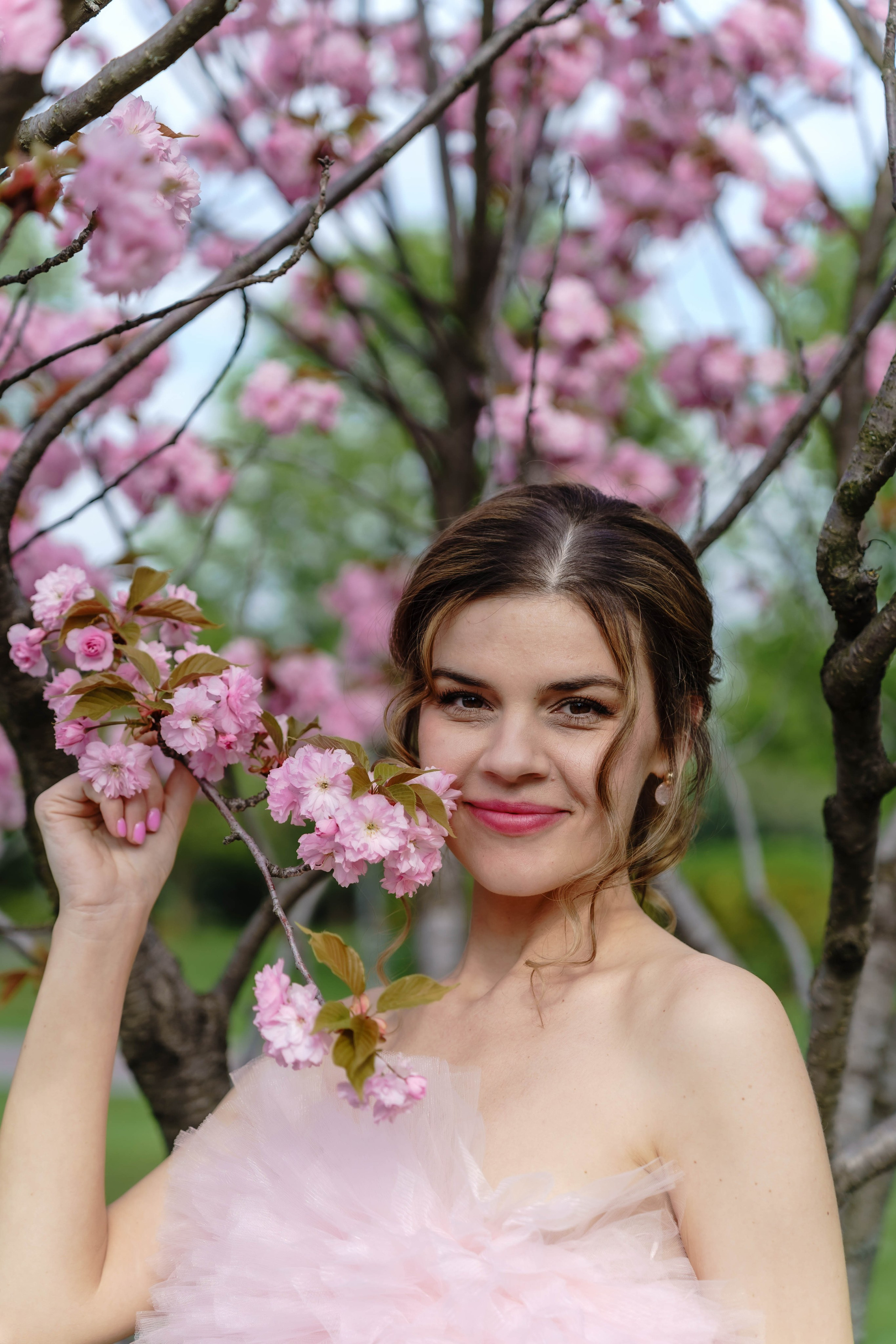 Фотосесія в сакурах. Family photographer in Kiev Natalia Shkavron