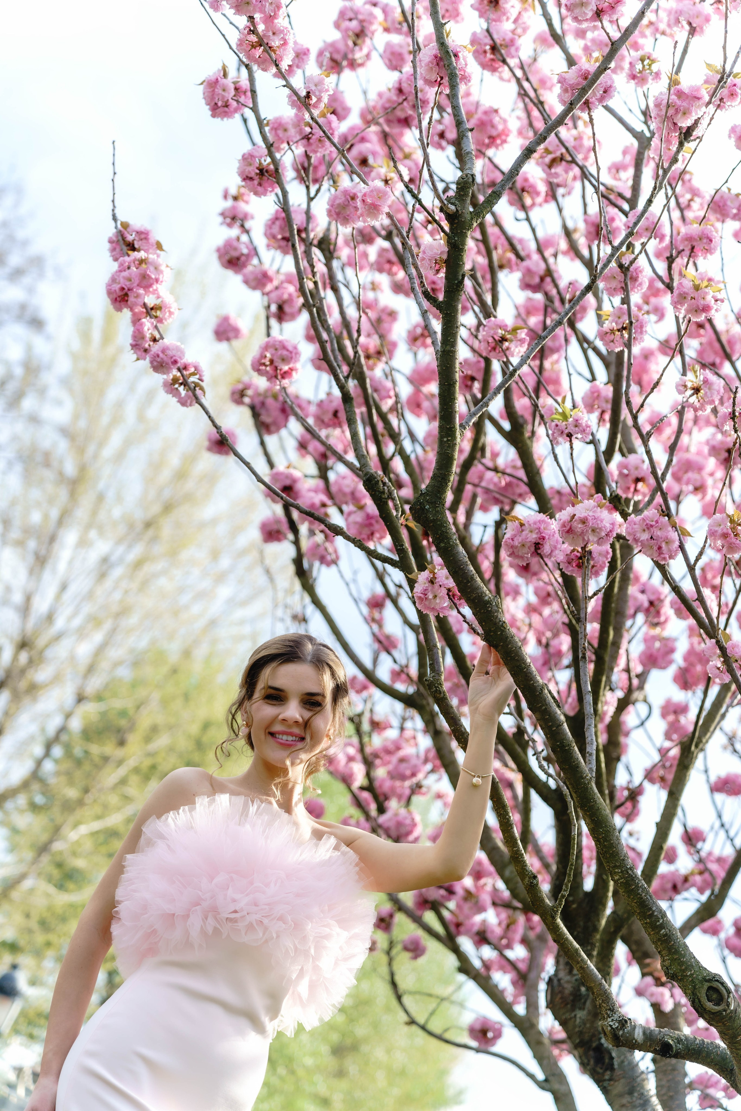 Фотосесія в сакурах. Family photographer in Kiev Natalia Shkavron