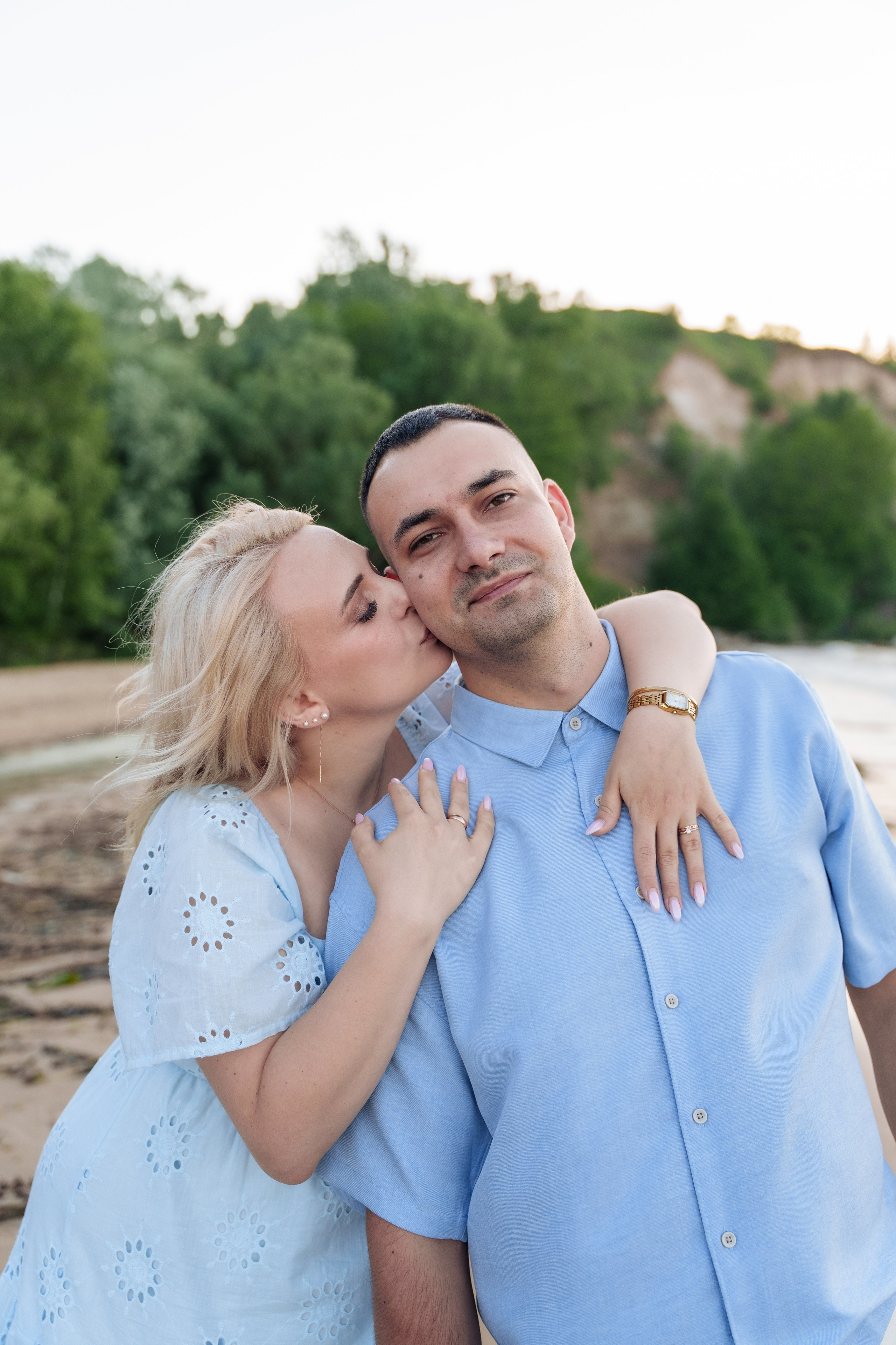 Гендер паті на Київському морі. Family photographer in Kiev Natalia Shkavron