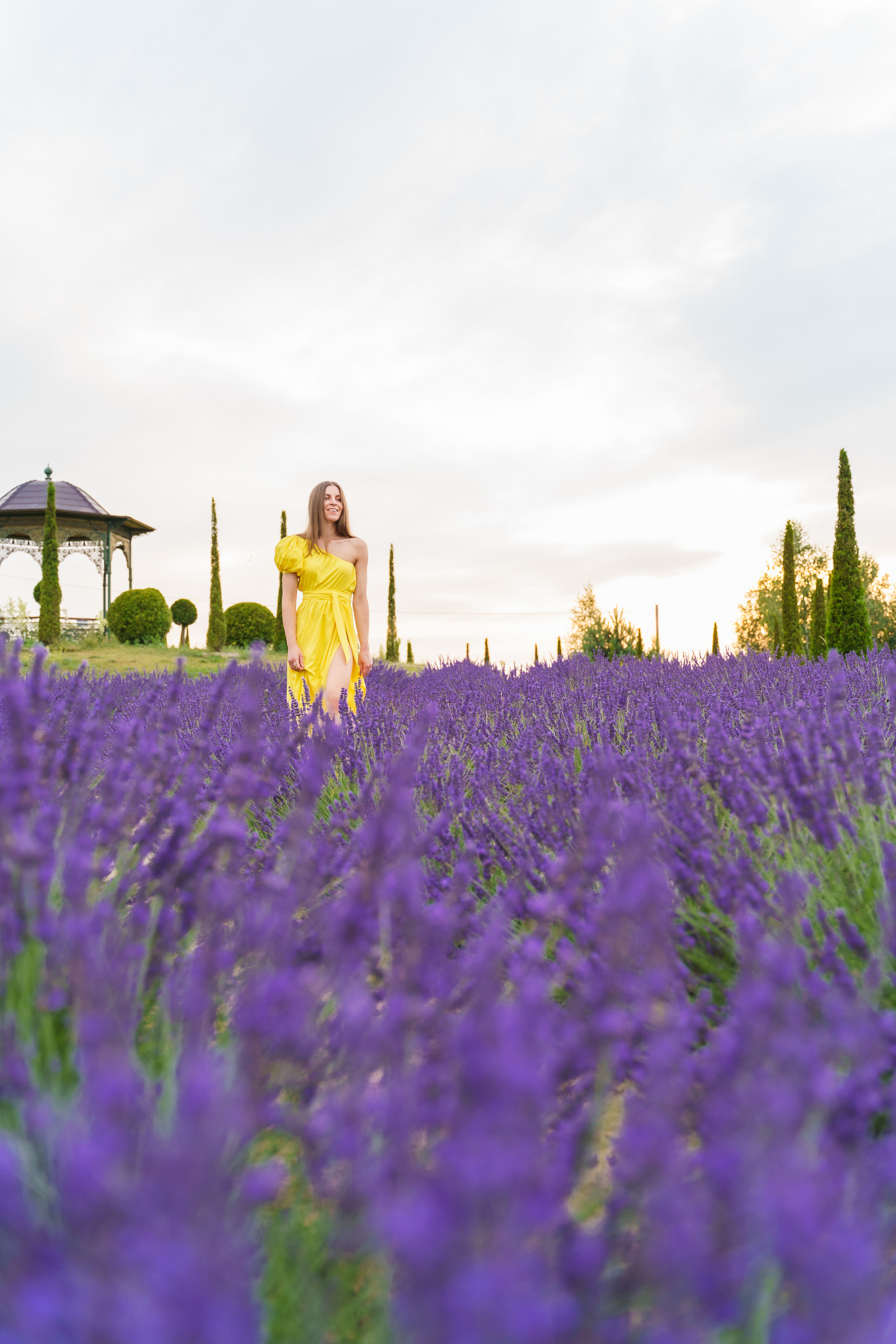 Фотосесія в лаванді у Добропарку. Family photographer in Kiev Natalia Shkavron