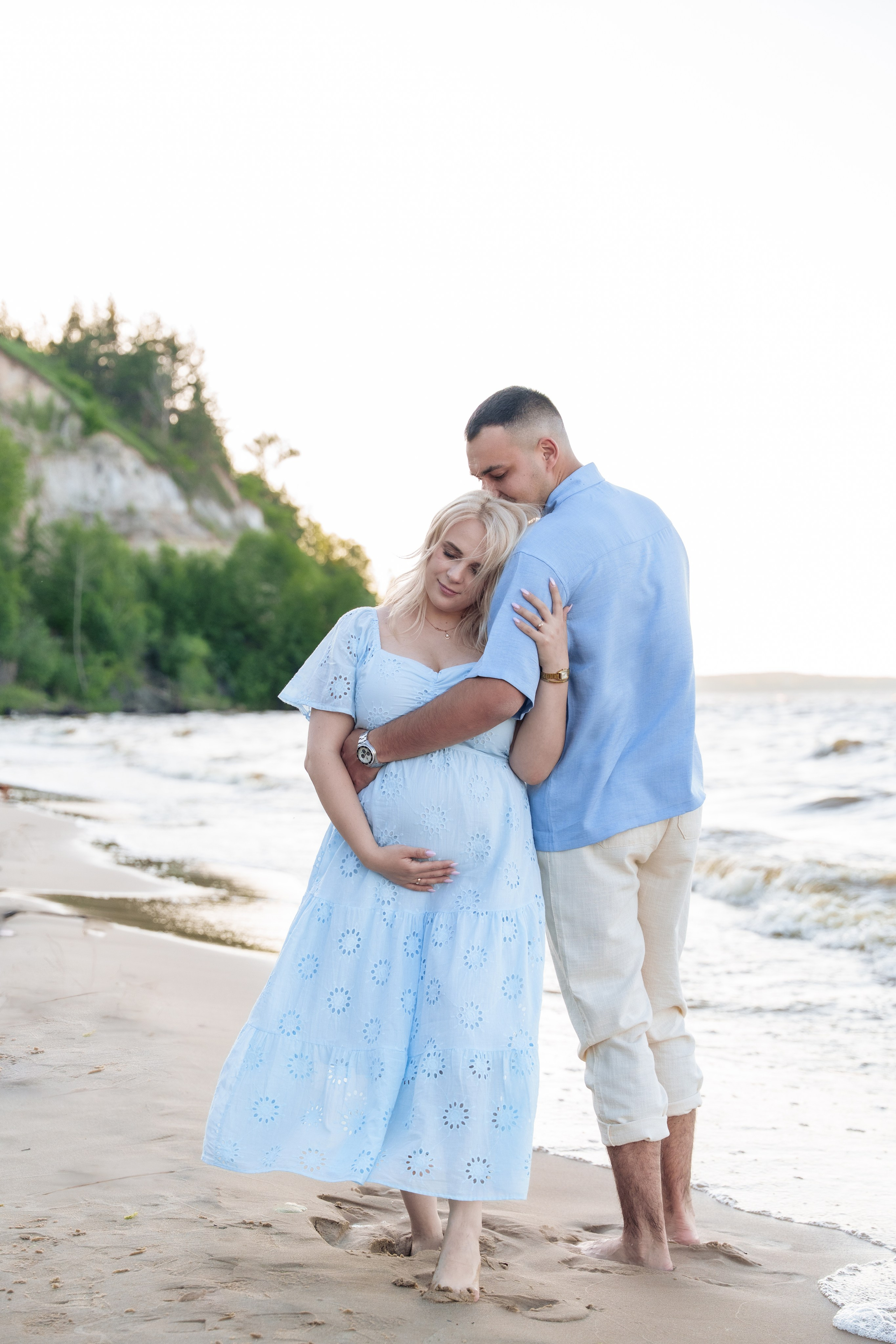 Гендер паті на Київському морі. Family photographer in Kiev Natalia Shkavron