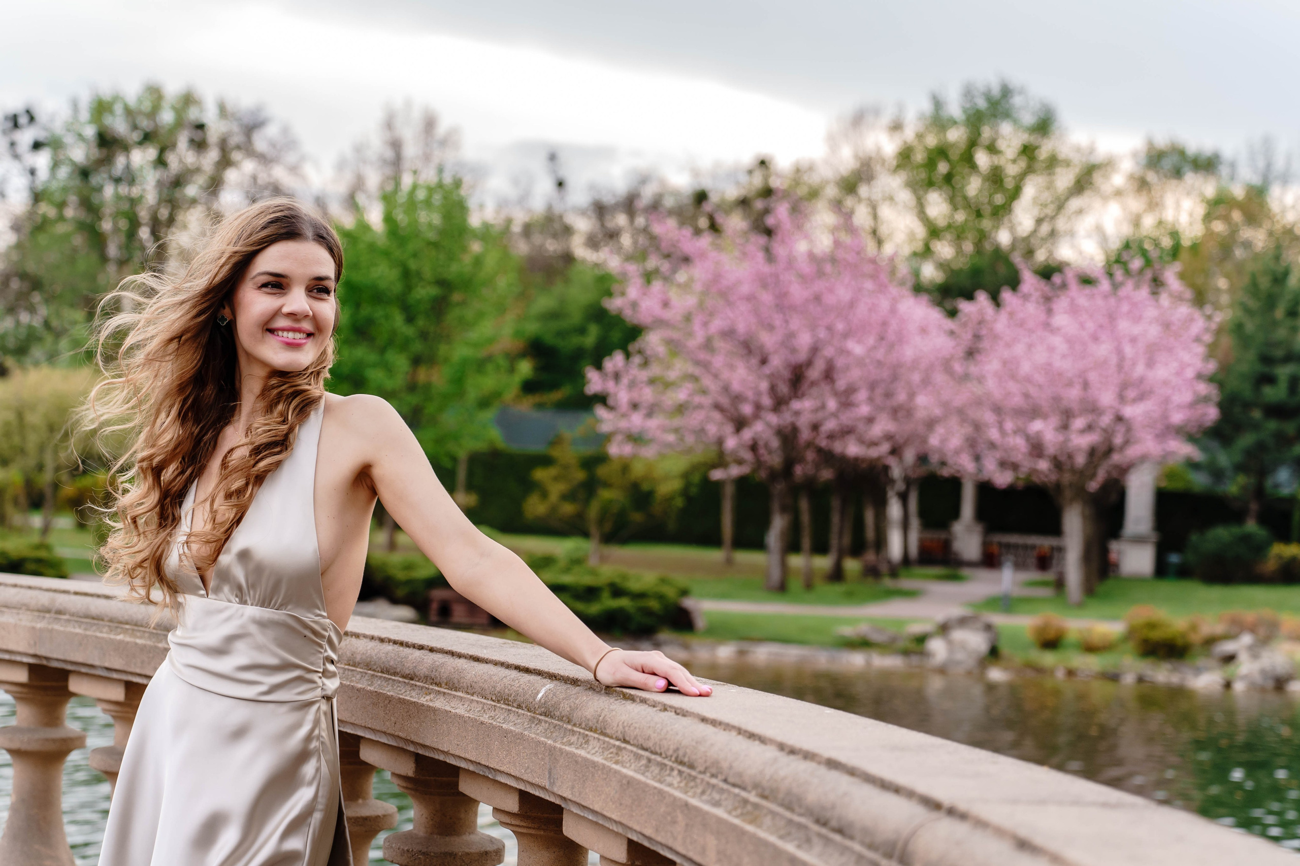 Фотосесія в сакурах. Family photographer in Kiev Natalia Shkavron