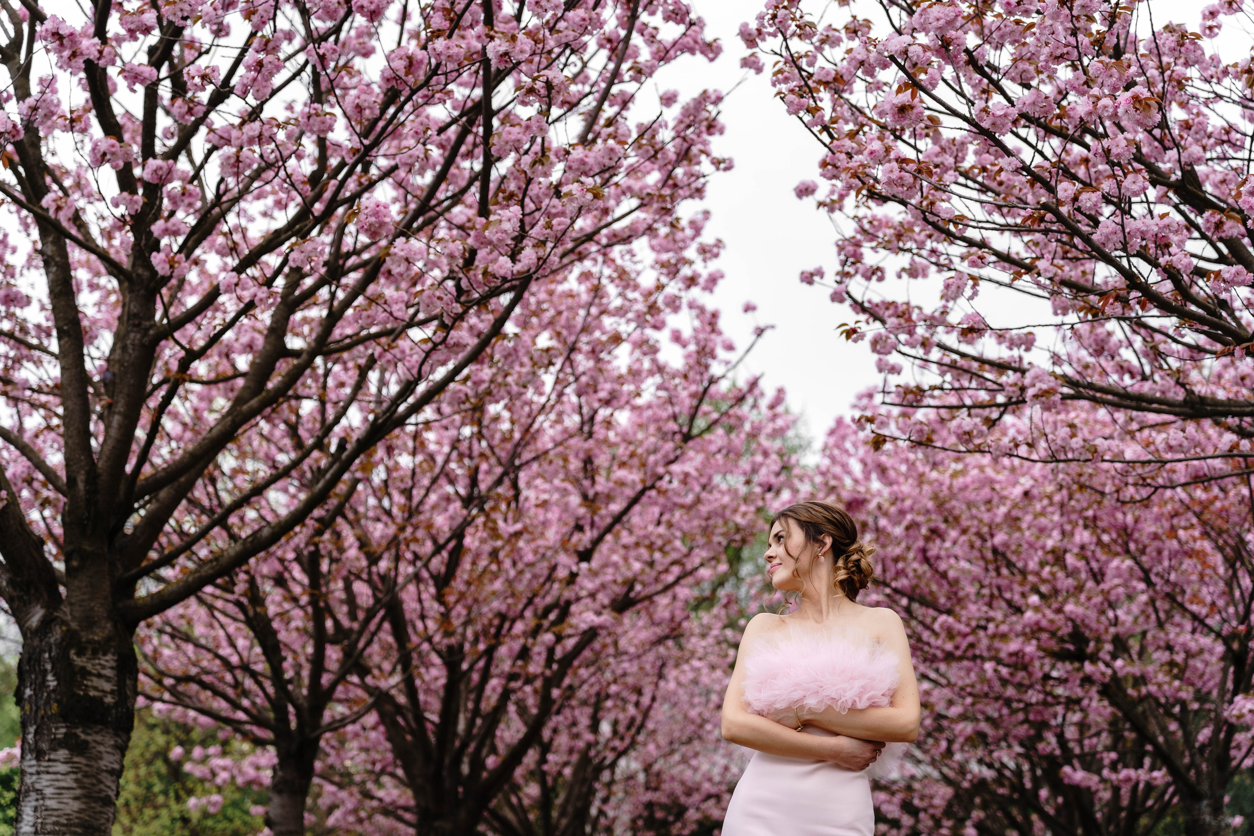Фотосесія в сакурах. Family photographer in Kiev Natalia Shkavron