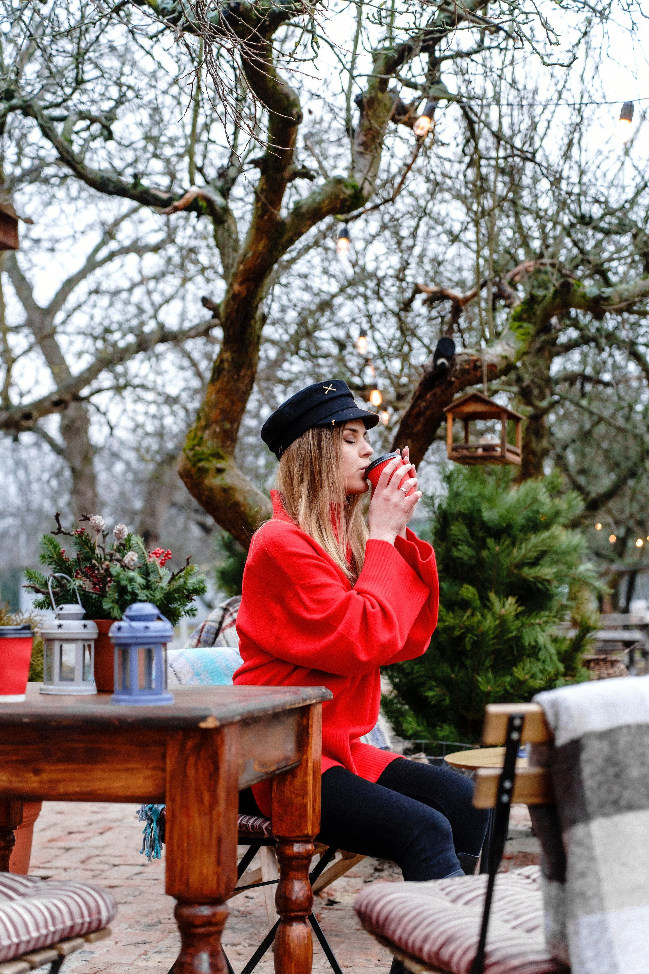 Новорічна індивідуальна фотосесія на ВДНГ. Сімейний фотограф Київ Наталія Шкаврон