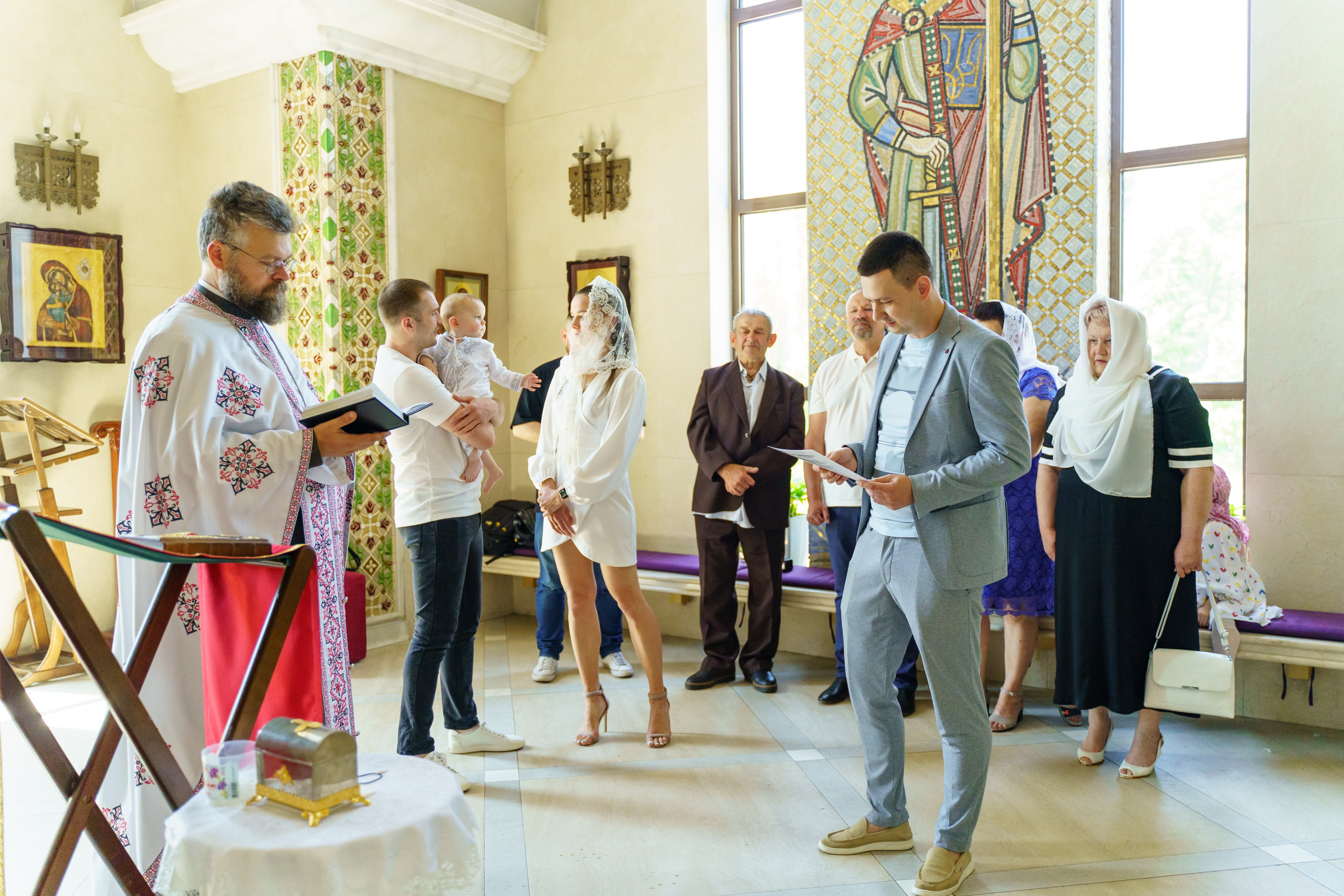 Хрестини Марка 2024. Сімейний фотограф Київ Наталія Шкаврон