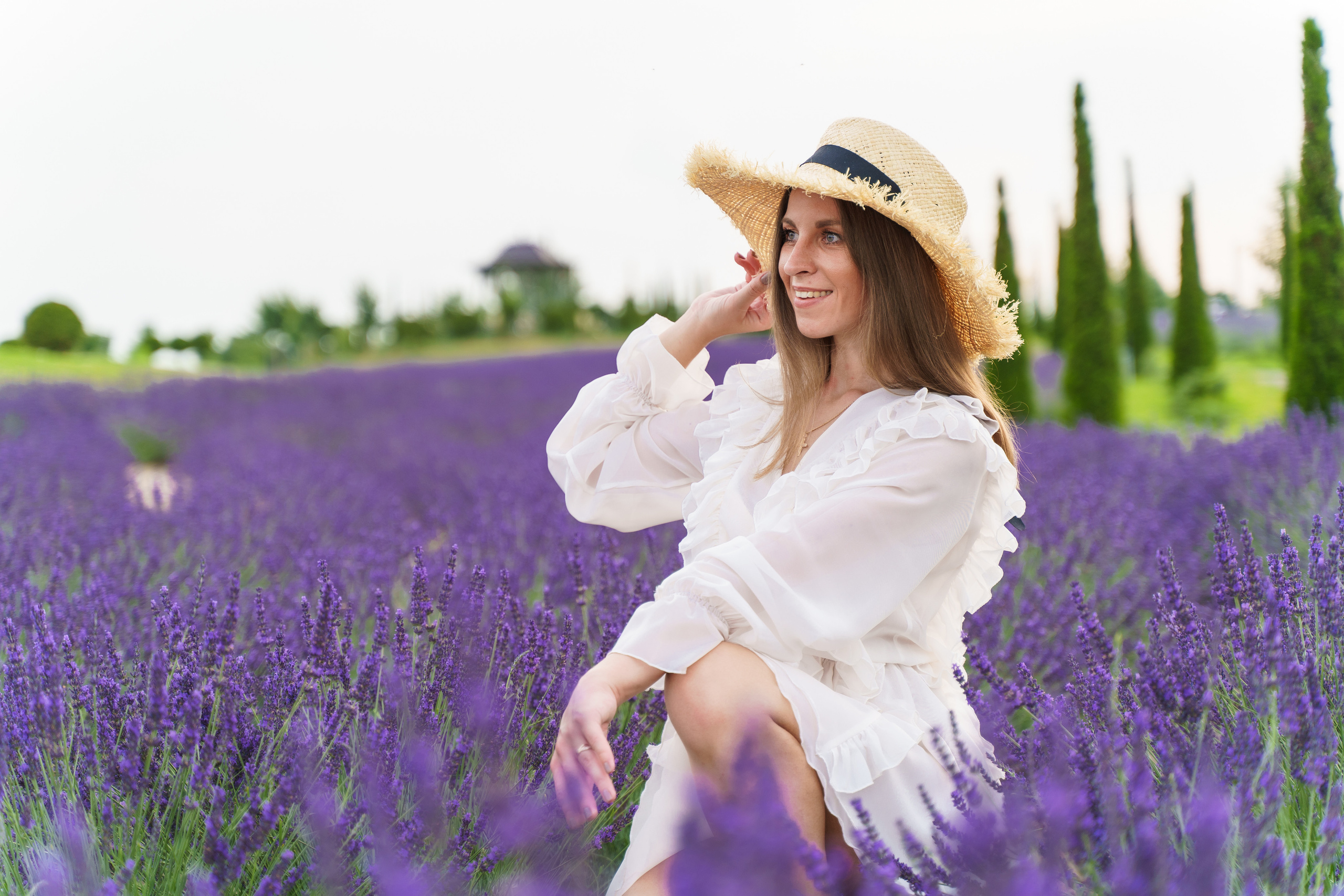 Фотосесія в лаванді у Добропарку. Family photographer in Kiev Natalia Shkavron